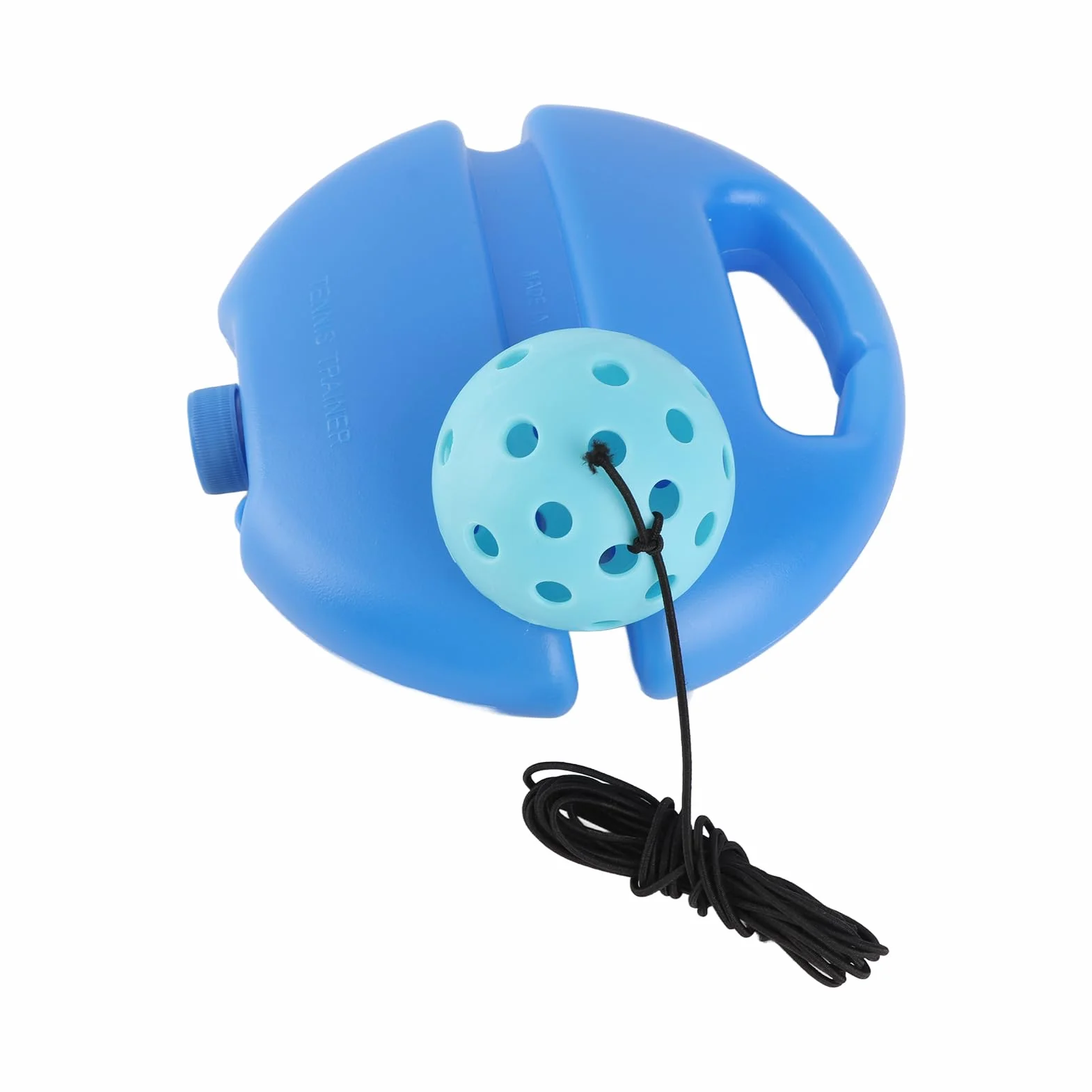 Dopasuj Buddy Pickleball Trainer Single Player Ball Launcher Red Portable Pickleball Training Aid odpowiedni dla dorosłych i dzieci, idealny do ćwiczeń samodzielnie.