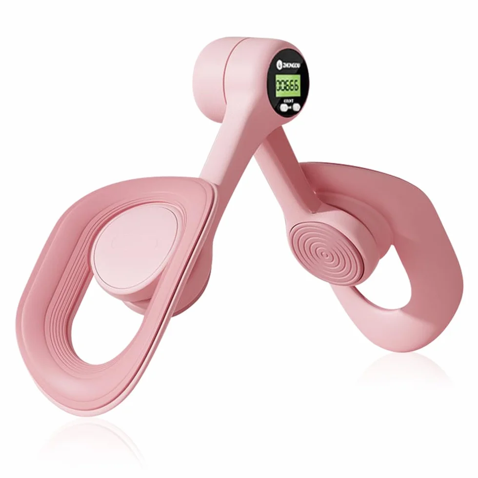 Thigh Master, przyrząd treningowy do treningu pośladków kobiecych z inteligentnym liczeniem, trymer wewnętrzny uda, trener dna miednicy, trening bioder, ramion