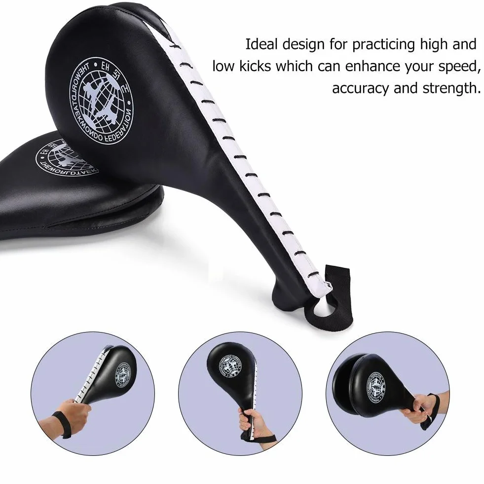 Taekwondo Pads, 2 Szt. Karate Kickboxing Target Pad Trwałe Tae Kwon Do Training Zamiennik Do Treningu Sporty Walki