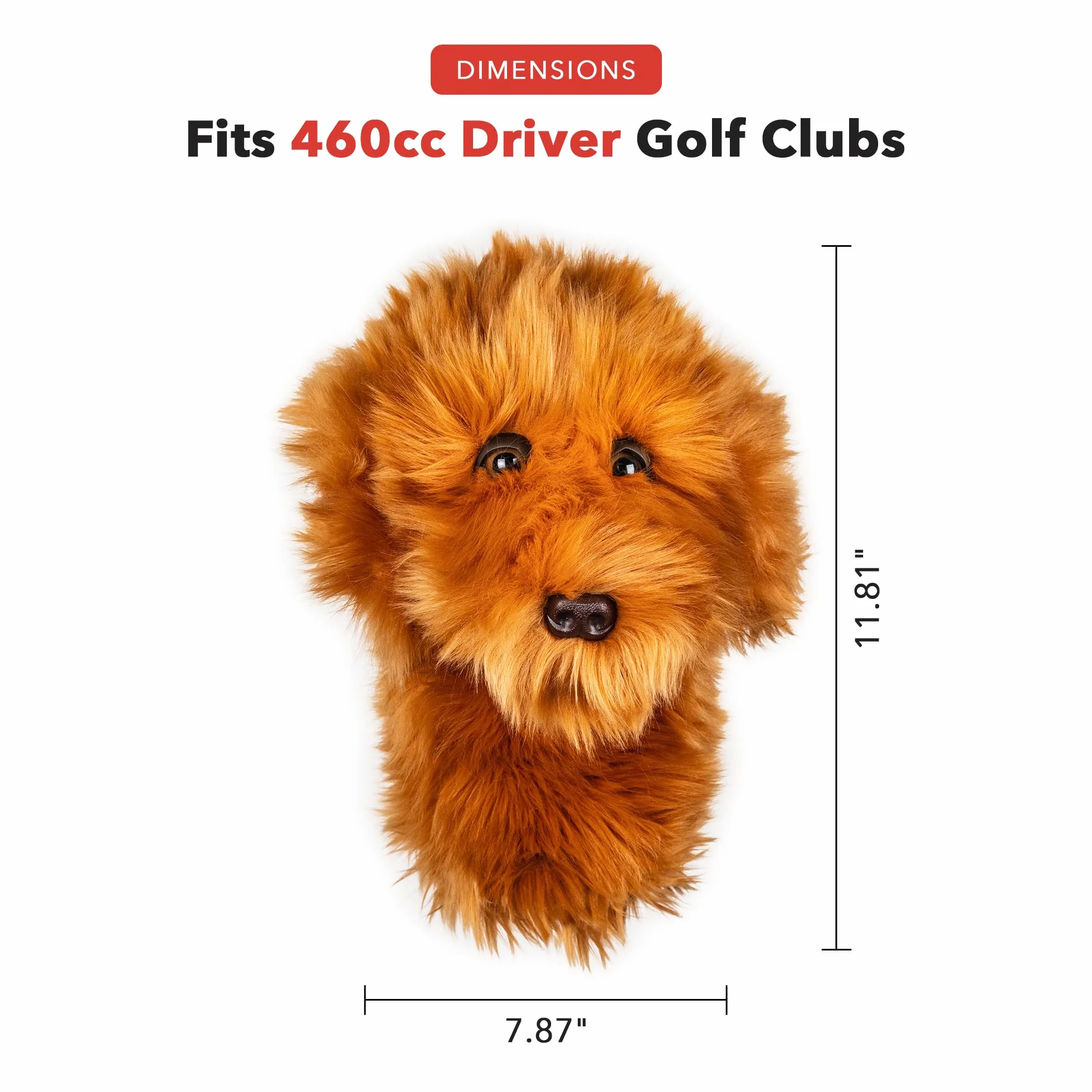 Goldendoodle Golf Headcover