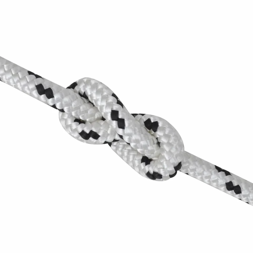 vidaXL Pleciona linka żeglarska z poliestru, 8 mm x 50 m
