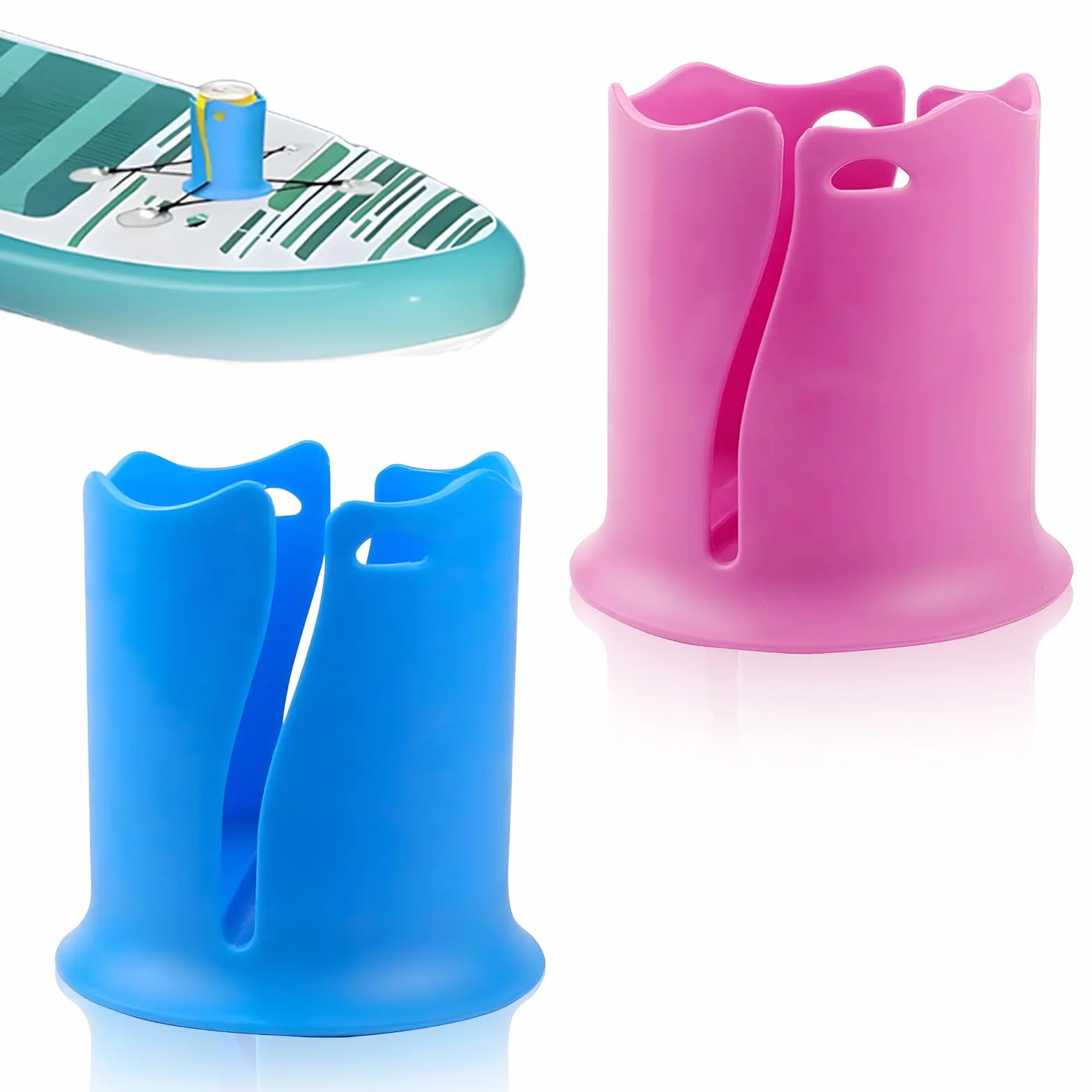 Uchwyt na butelkę do kajaka SUP akcesoria wioślarstwo 2 sztuki