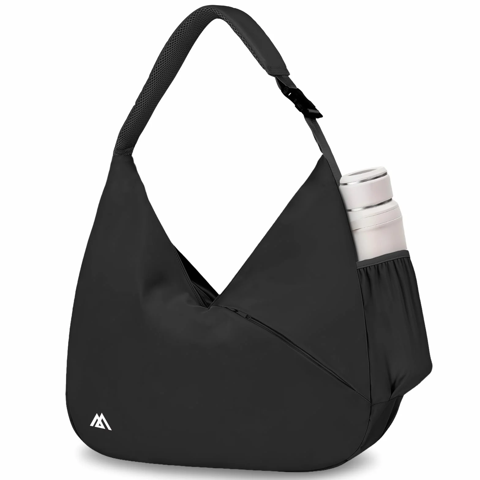 Flintronic Sportowa torba na siłownię, damska torba na matę do jogi, podróżna torba sportowa z przegrodą na buty i kieszenią na mokro, torba sportowa z ukrytym paskiem na matę do jogi, do uprawiania