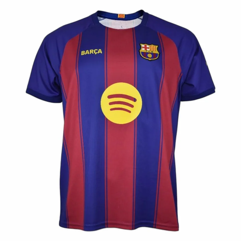 Replika FC Barcelona Adrian Liso 25/26 First Set T-Shirt | Oficjalna replika dla dorosłych | Oficjalna koszulka Barca