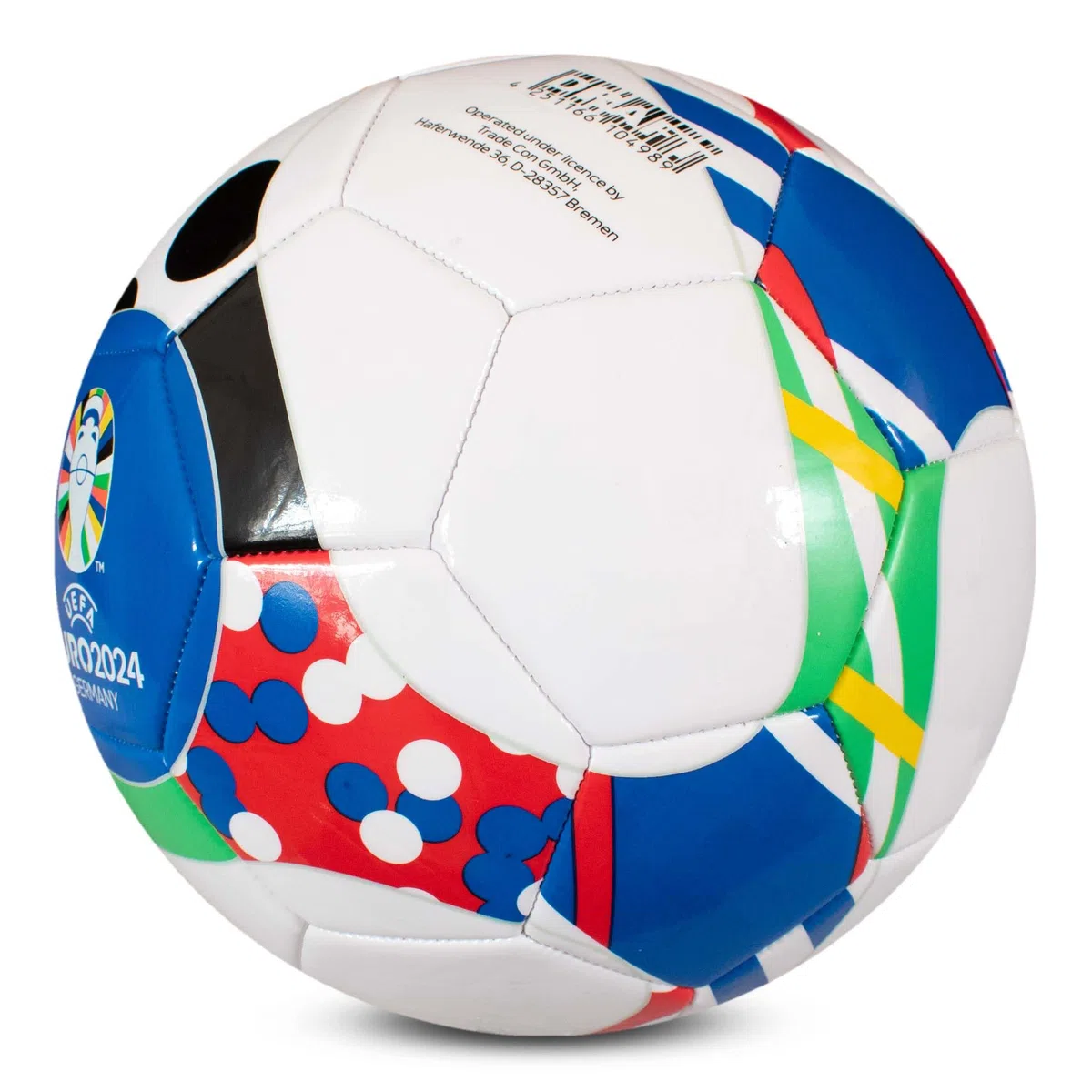 Hy-Pro Euro 2024 piłka nożna, rozmiar 5, oficjalna licencja, UEFA, trening, mecz, towar, kolekcja dla dzieci i dorosłych