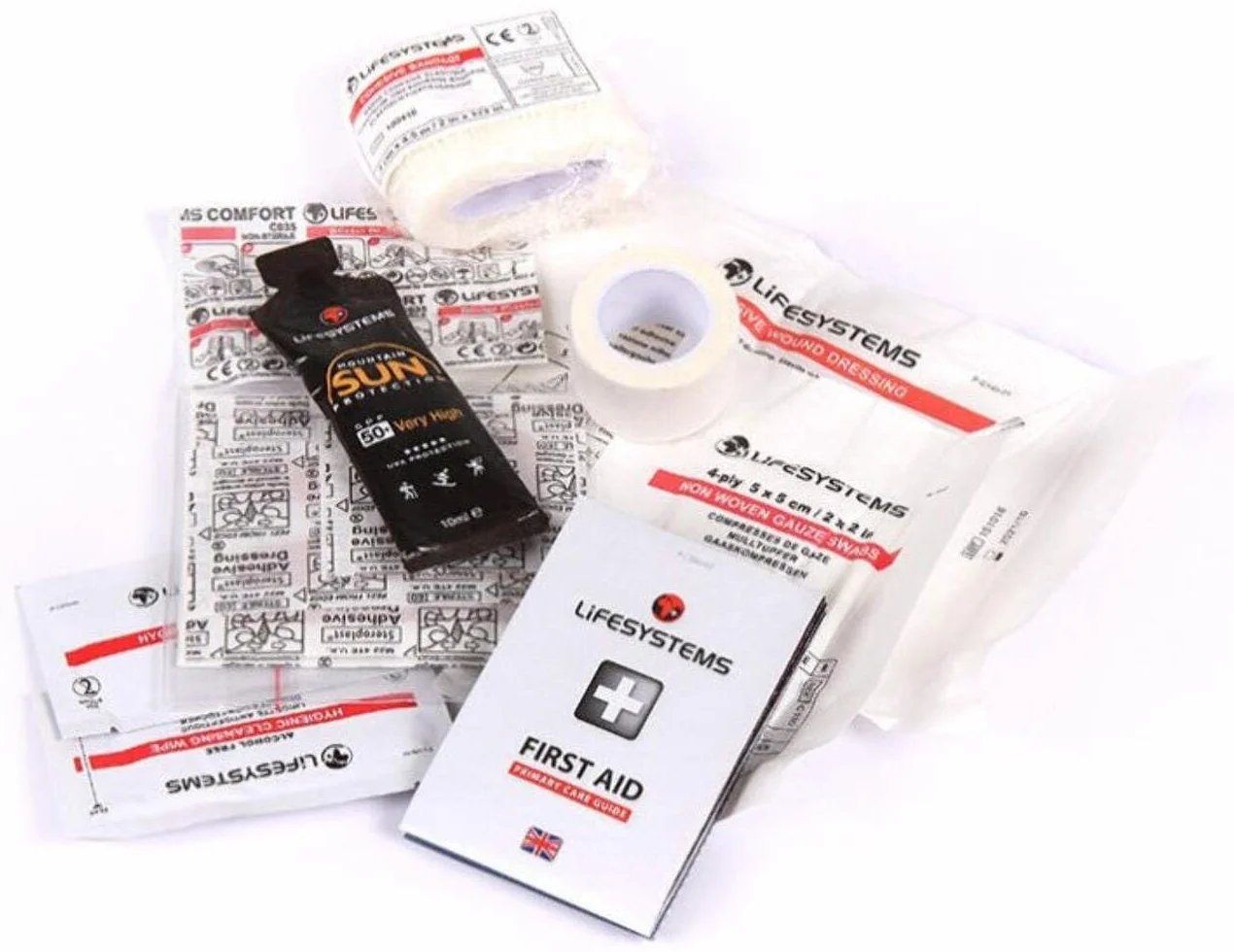 Lifesystems Light & Dry Nano zestaw pierwszej pomocy CE czerwony