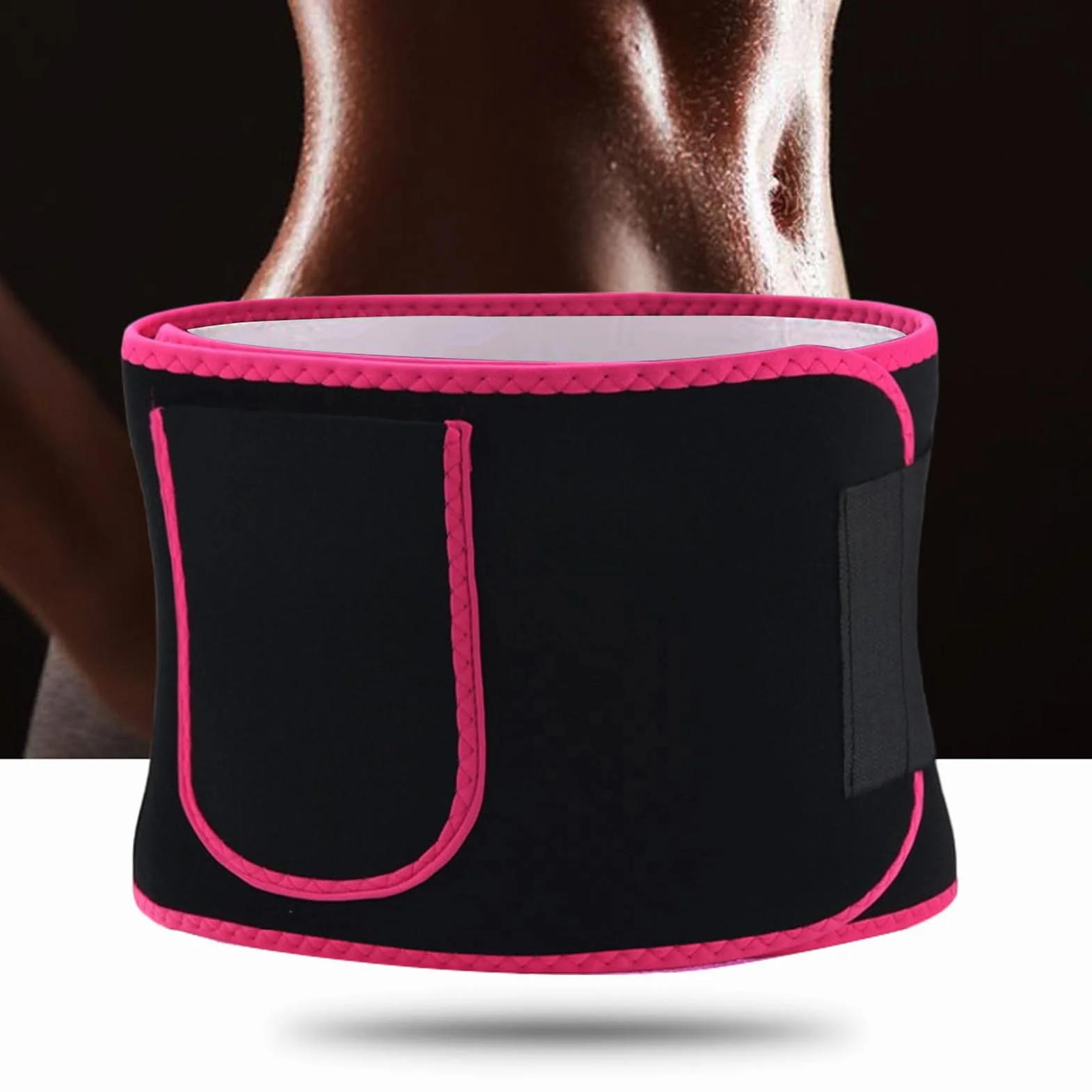 Pas wyszczuplający brzuch do utraty wagi, opaska na brzuch | Oddychający neoprenowy pas wyszczuplający męski odchudzający codzienne noszenie fitness taniec