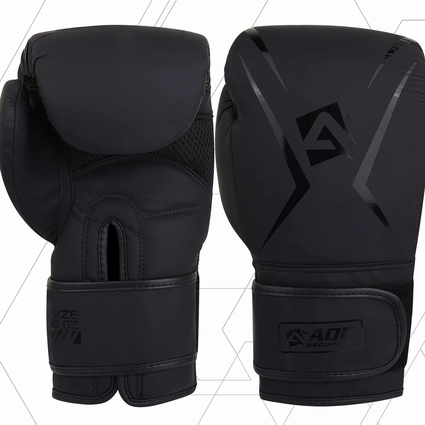 AQF Rękawice Bokserskie Dla Dzieci I Dorosłych - Na Worek Muay Thai, Boks Skórzane 4oz Do 16oz Na Wykrawania MMA Fighting & Kickboxing Z Dodatkowymi Warstwami Wyściółki
