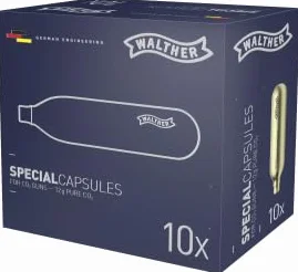 Walther Kapsułki CO₂ 10 sztuk do broni pneumatycznej