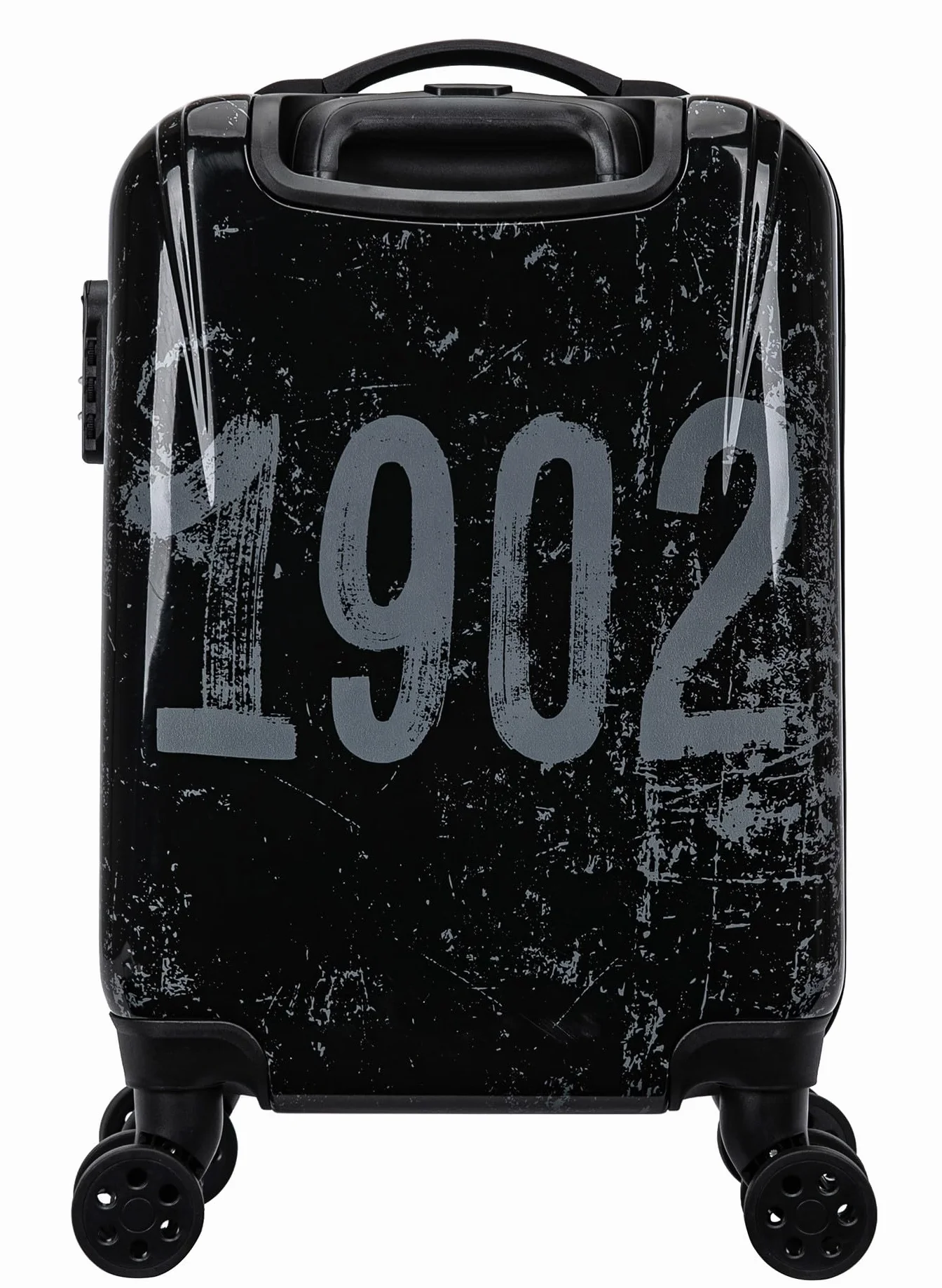 Real Madrid Cabine walizka oficjalna kolekcja 48,3 cm czarna 50 x 37 x 20 cm sportowa