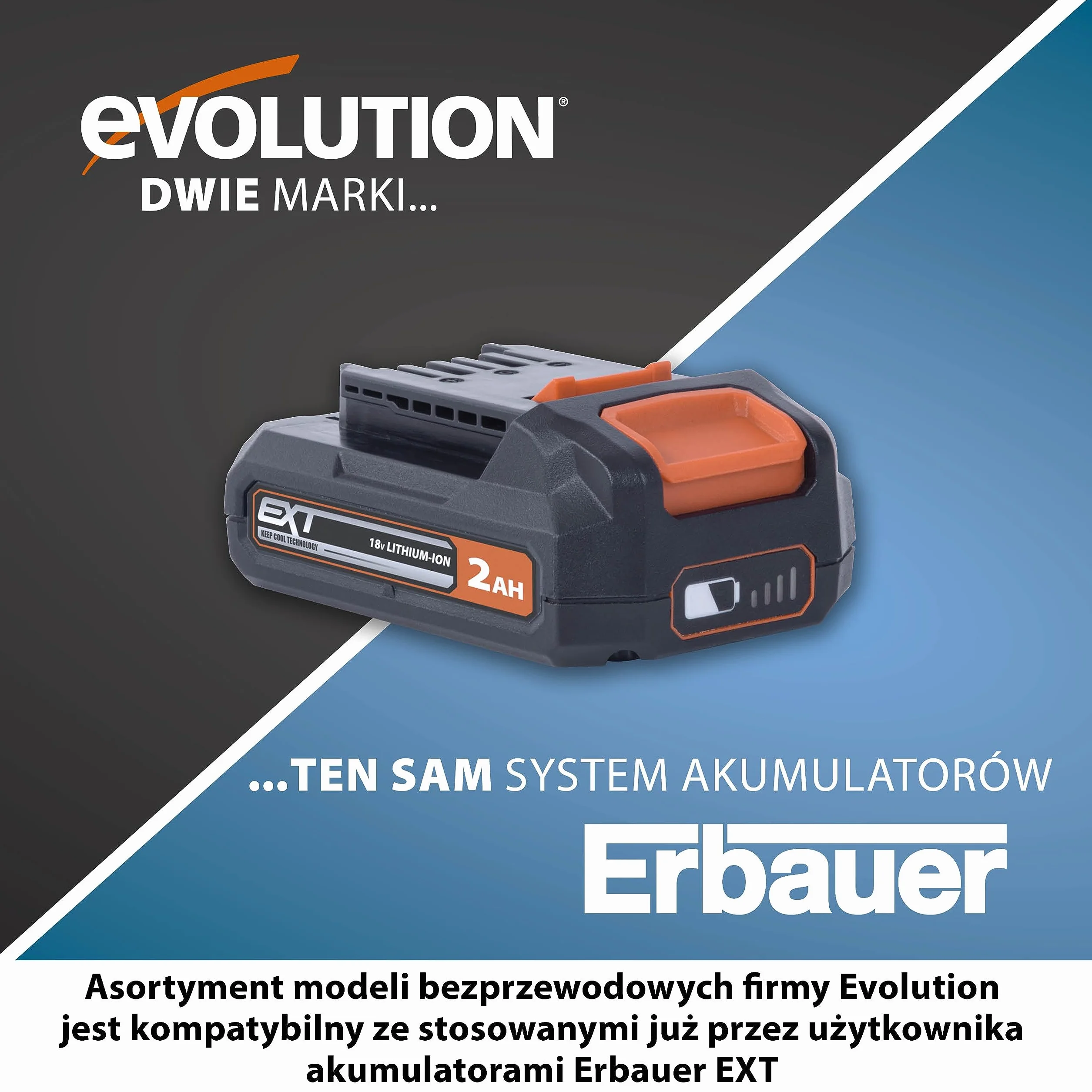 Evolution Power Tools Bezprzewodowa wyrzynarka R90JGS-Li z 5 tarczami