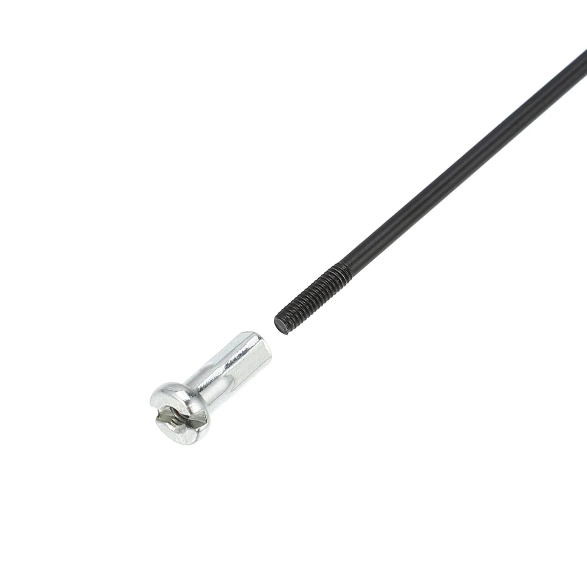 QUARKZMAN 12 sztuk 14G J Bend 293 mm Szprychy rowerowe Szprychy rowerowe Czarne