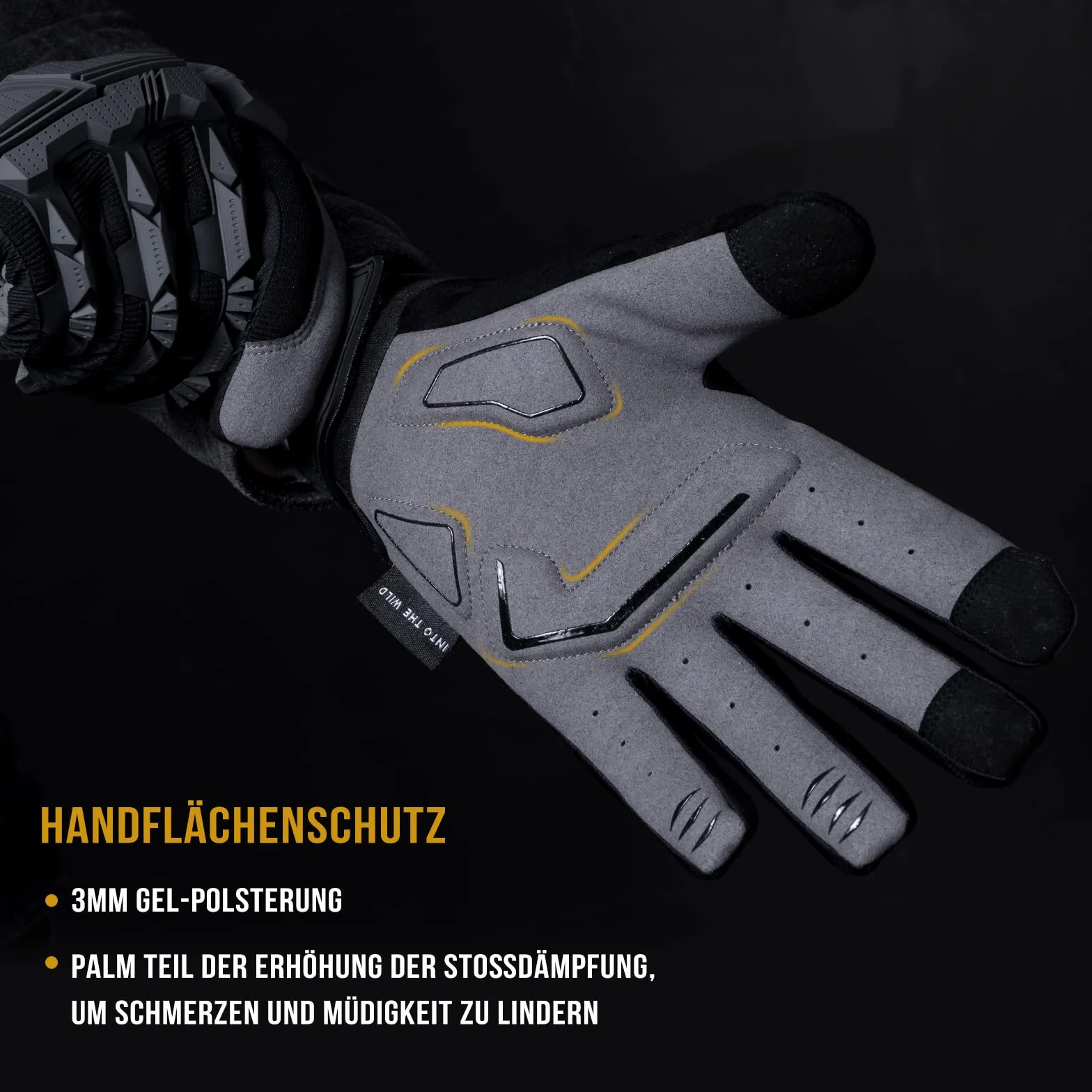 OneTigris Taktische Rękawice Militarne Dotykowe Rękawice Motocyklowe Outdoor Motocross Rękawice Wspinaczkowe dla Airsoft Paintball Wędrowanie Polowanie Kolarstwo