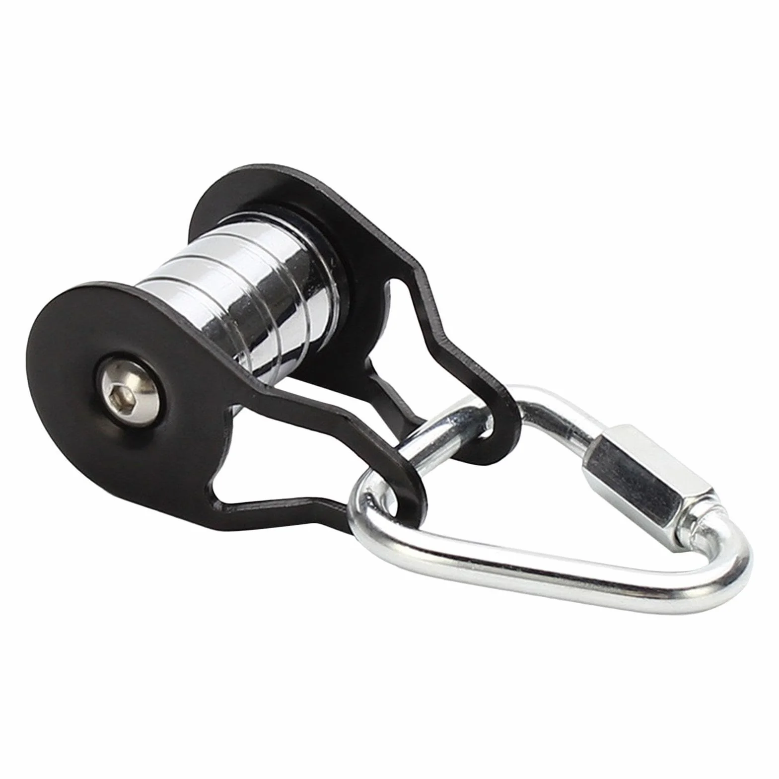 Slackl Slider Zipline Kit dla dzieci, zje?d?alnia linowa, rolka linowa, rolka linowa, do mocowania ka?dym SlackLi, zestaw do u?ytku zewn?trz, podwórko, zamek b?yskawiczny Li ne