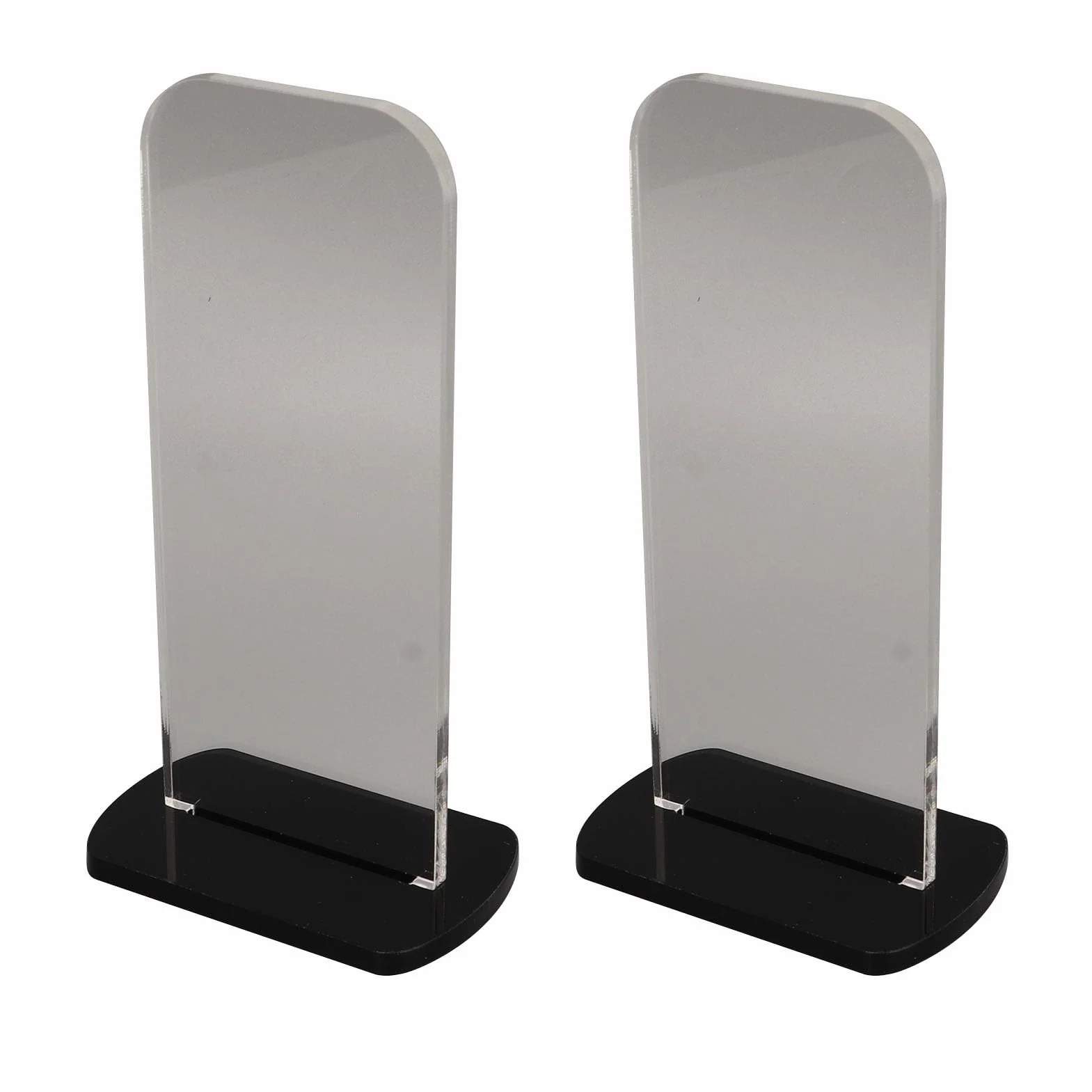 Fockety 2 Pack Stojak na rękawice bokserskie akrylowy uchwyt na rękawice bokserskie pionowy stojak na rękawice bokserskie Wystawa kolekcji rękawic bokserskich 3.1x2.0x5.9in