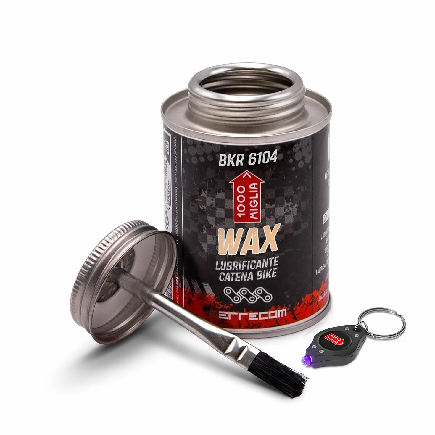 1000 Miglia BKR 6104 DRY Wosk do Łańcucha Rowerowego 240 ml Suchy Warunki Pogodowe