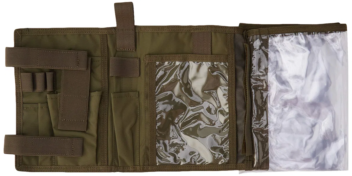 Tasmanian Tiger TT Map Case duży organizer i kieszeń na karty L, oliwkowy, 20 x 19 x 2 cm