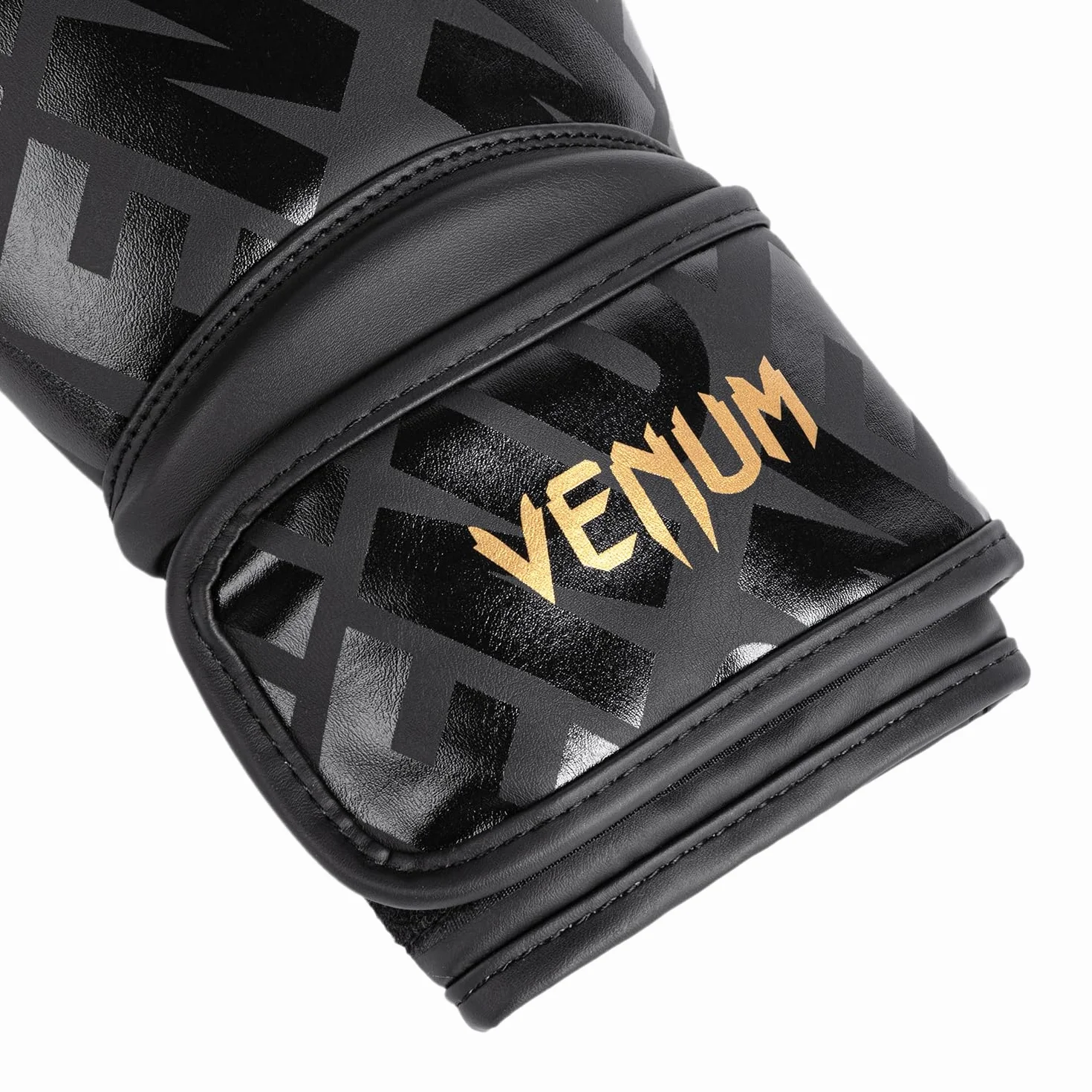 Venum Contender 1.5 XT Dziecięce rękawice bokserskie - czarne/złote - 170.1 g