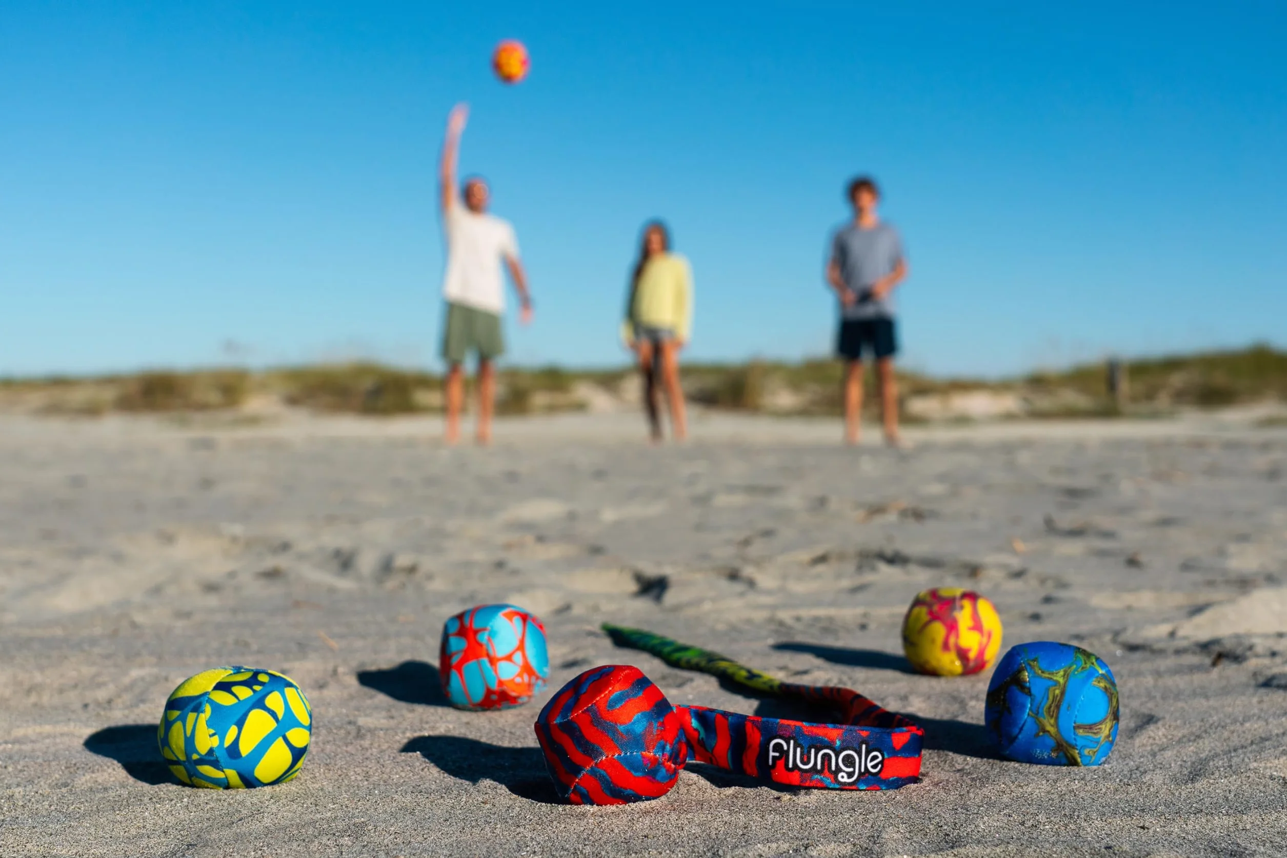 Waboba FLUNGLE Ball Toss Game Bocce with a Tail - gra dla 2-6 graczy