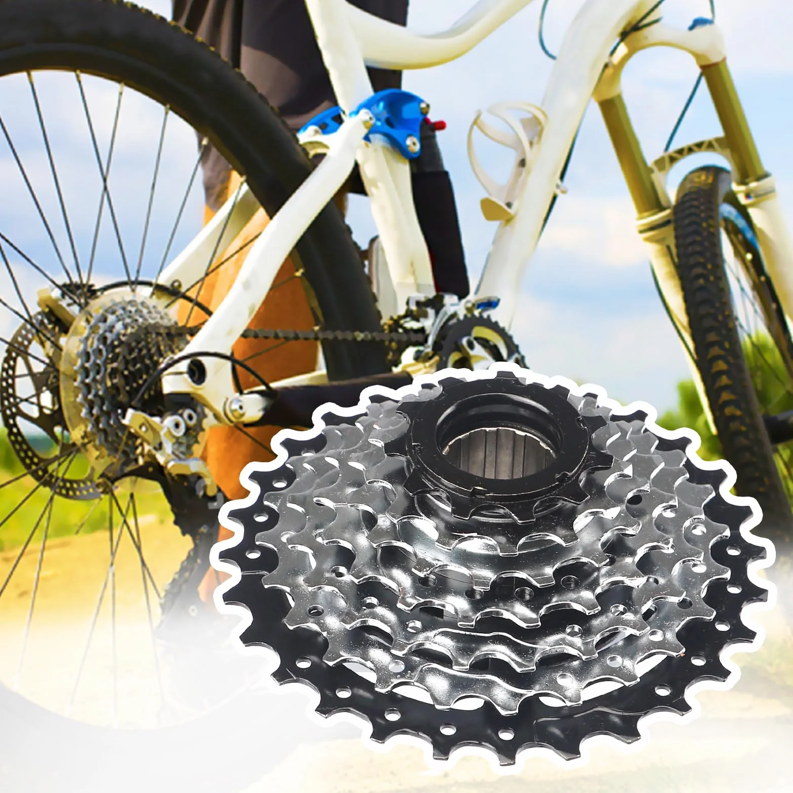 MEGHNA E-Bike-Freilauf 7/8 biegów 11-28 zębów/11-32 zębów Wkręcany wielozębowy przekładniowy (7S-11-32T)