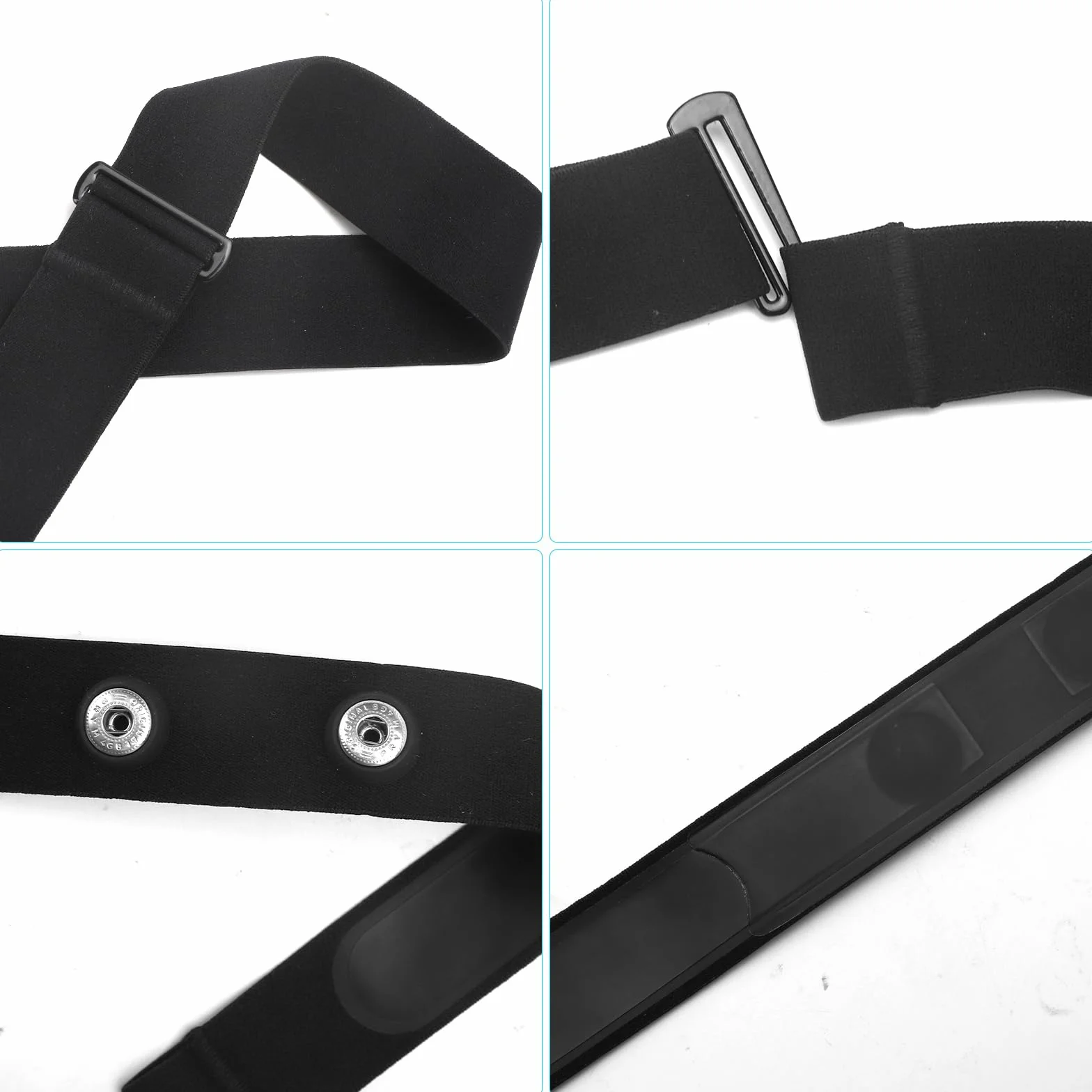 Zamieniony pas piersiowy V3, zapasowy pasek do ANT, regulowany elastyczny pas zastępczy, pasuje do Polar H1, H10, H9, H7, Garmin