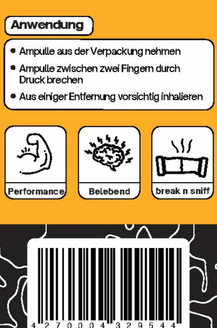 Smelling Sticks Ampułki zapachowe 45X0,3 ml - Odpowiednie do hokeja na lodzie, piłki ręcznej, treningu siłowego, siłowni i innych - WYJĄTKOWO WYTRZYMAŁE (45-pak)