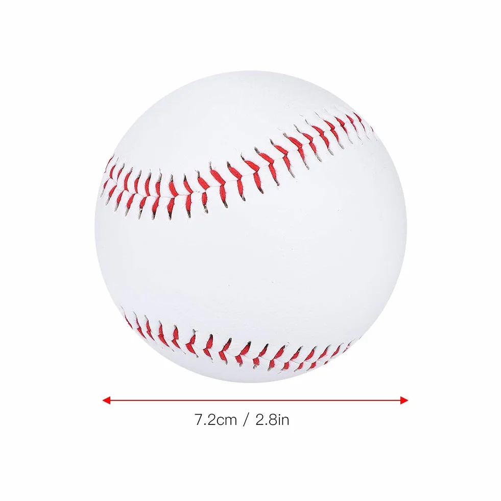 Skóra bydlęca Baseball Softball 7,2 cm standardowe piłki treningowe