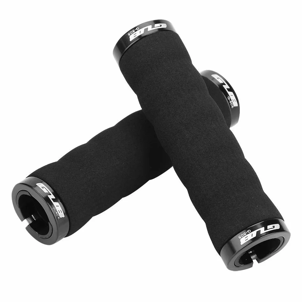 Yosoo Health Gear Zamykane uchwyty do rowerów górskich, blokada kierownicy rowerowej, antypoślizgowe uchwyty kierownicy do roweru górskiego BMX, 1 para