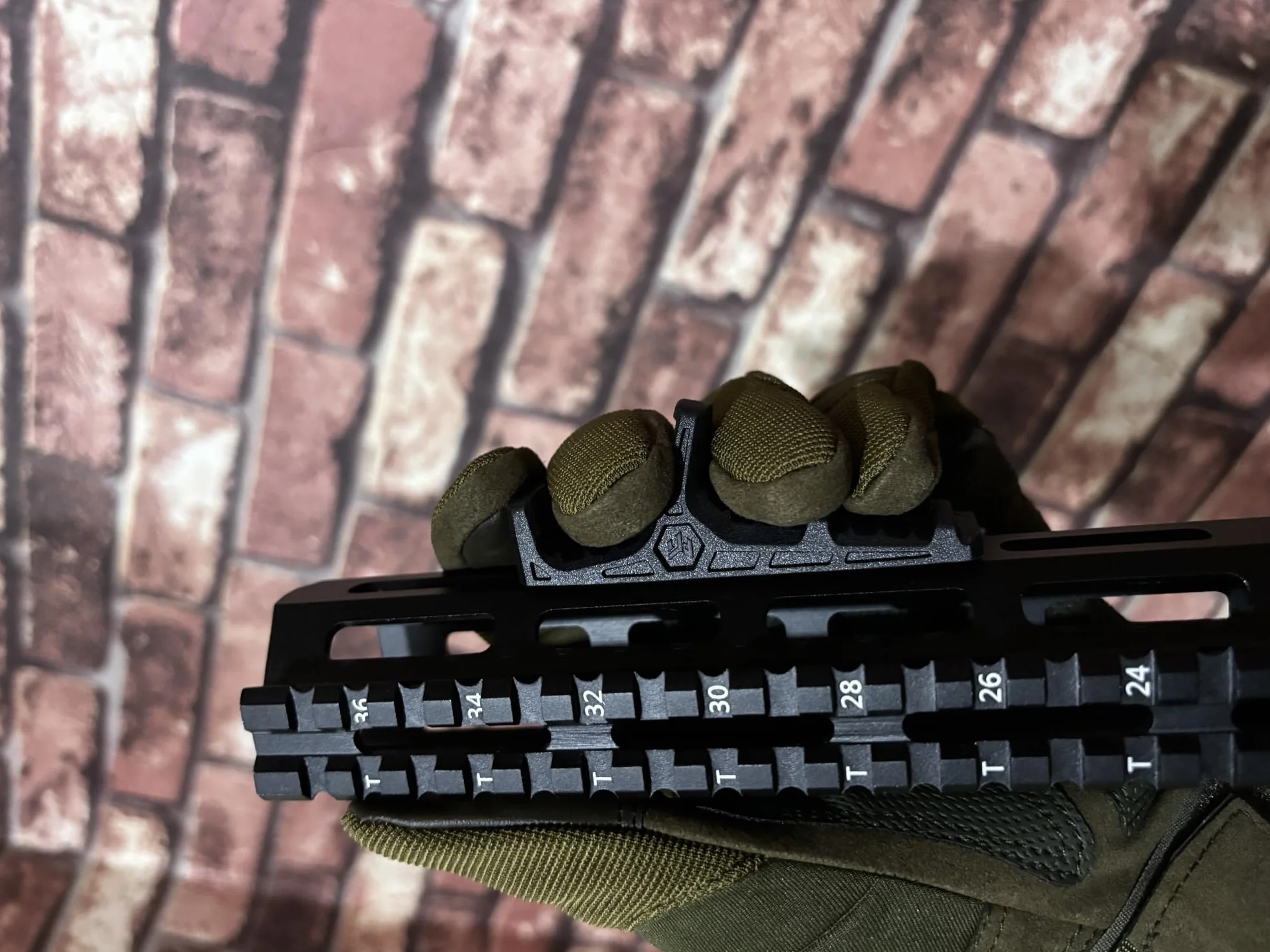 Jungle Leopard M4 MLok Keymod Ogranicznik ręczny uchwyt blokady PPG Python akcesoria