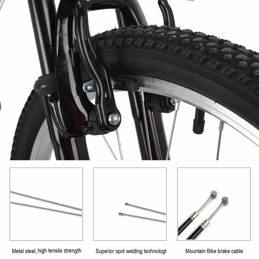 Zestaw hamulców rowerowych, hamulce rowerowe, hamulce rowerowe, hamulce rowerowe, hamulce V-Brake, kompletny zestaw hamulców rowerowych typu V, hamulec rowerowy typu V