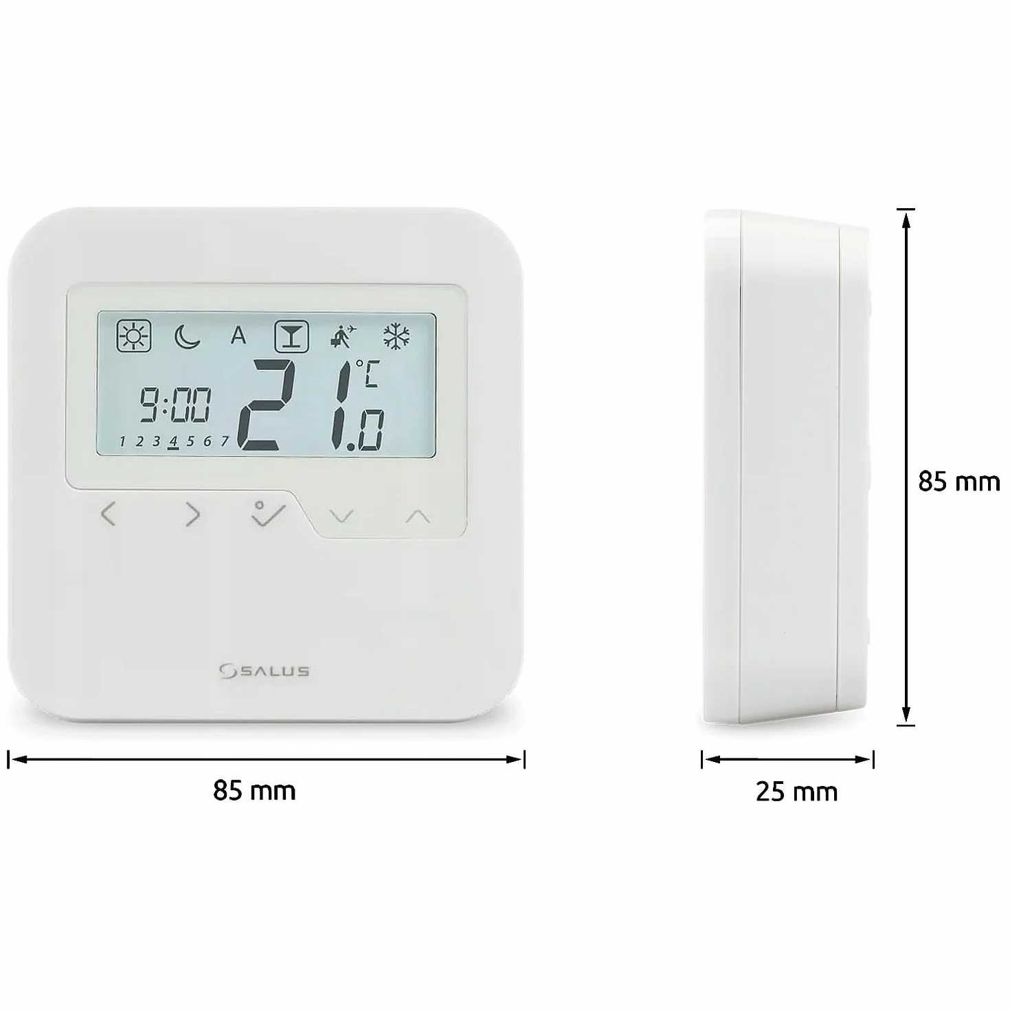 SALUS 117500 sterowników i regulatorów temperatury