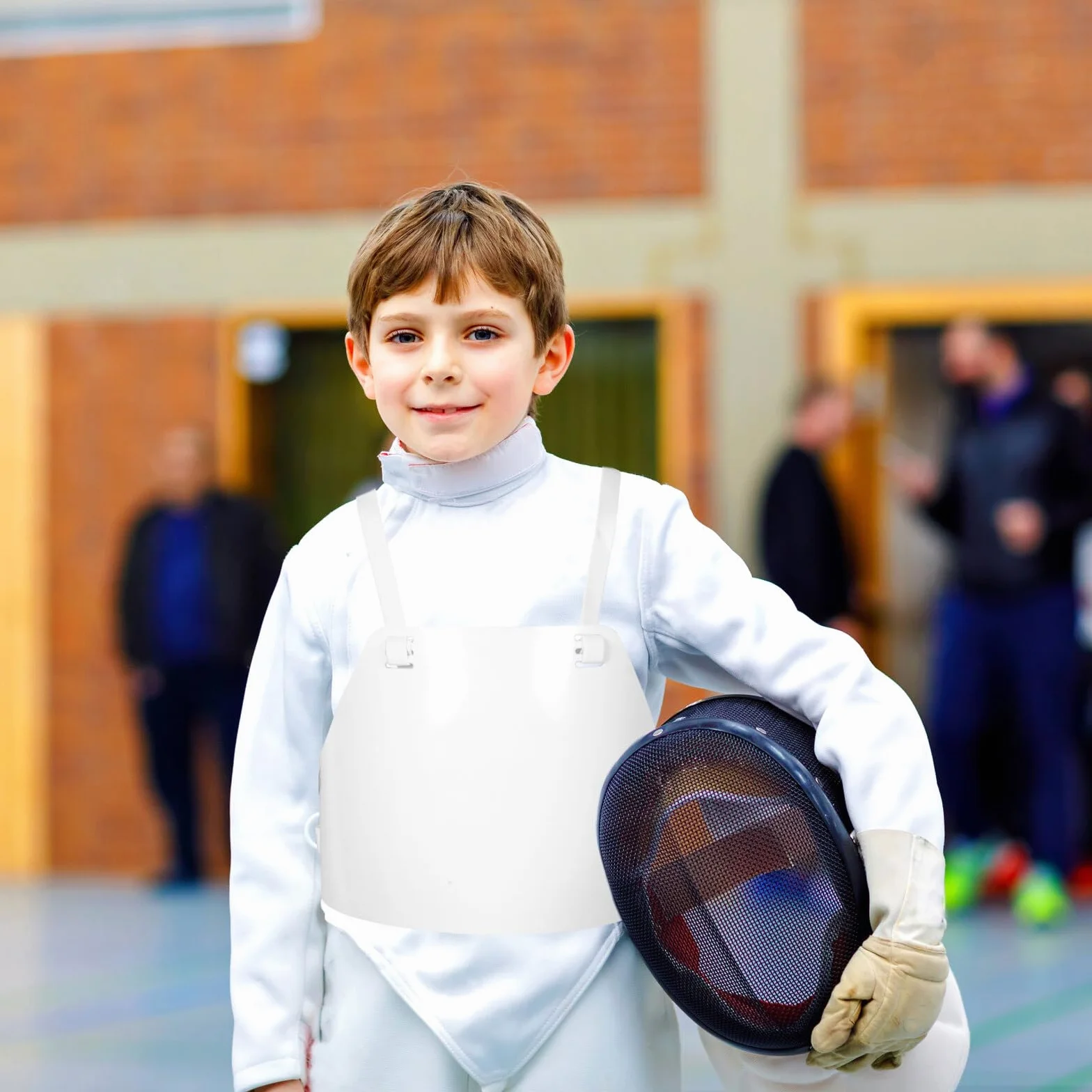 Ochraniacz Klatki Piersiowej Do Szermierki Dla Chłopiec Dziewczynka Lekki Plastikowy Protector Sportowy Bezpieczny Dla Chłopców I Dziewcząt Akcesoria Treningowe Szermiercze