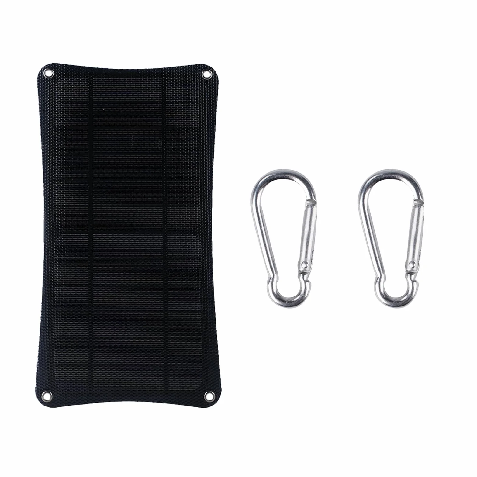 Panel słoneczny 10 W 5 V podwójny port USB 2 A ładowarka do plecaka na zewnątrz
