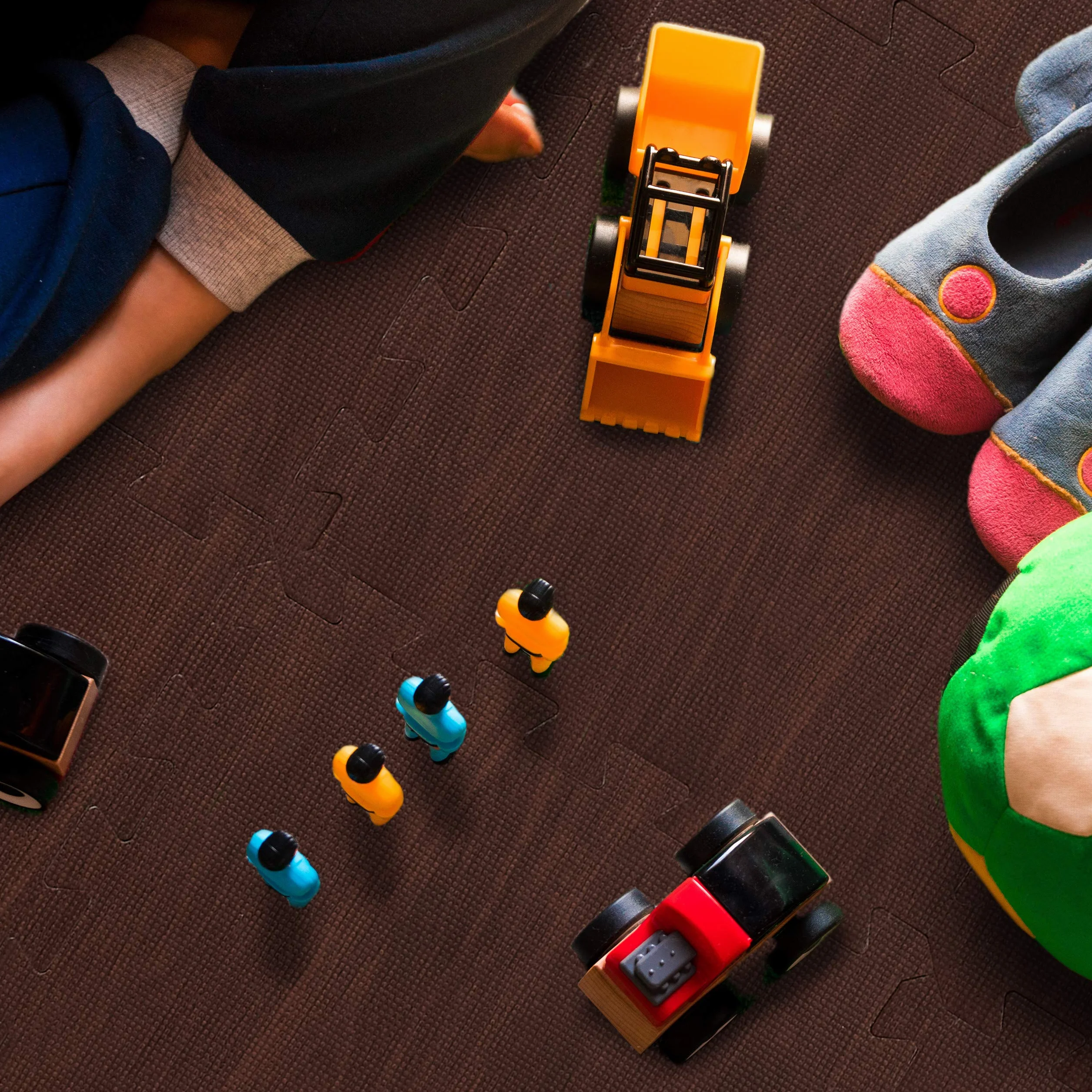 Relaxdays Mata ochronna pianka EVA 9 puzzli do sprzętu sportowego fitness
