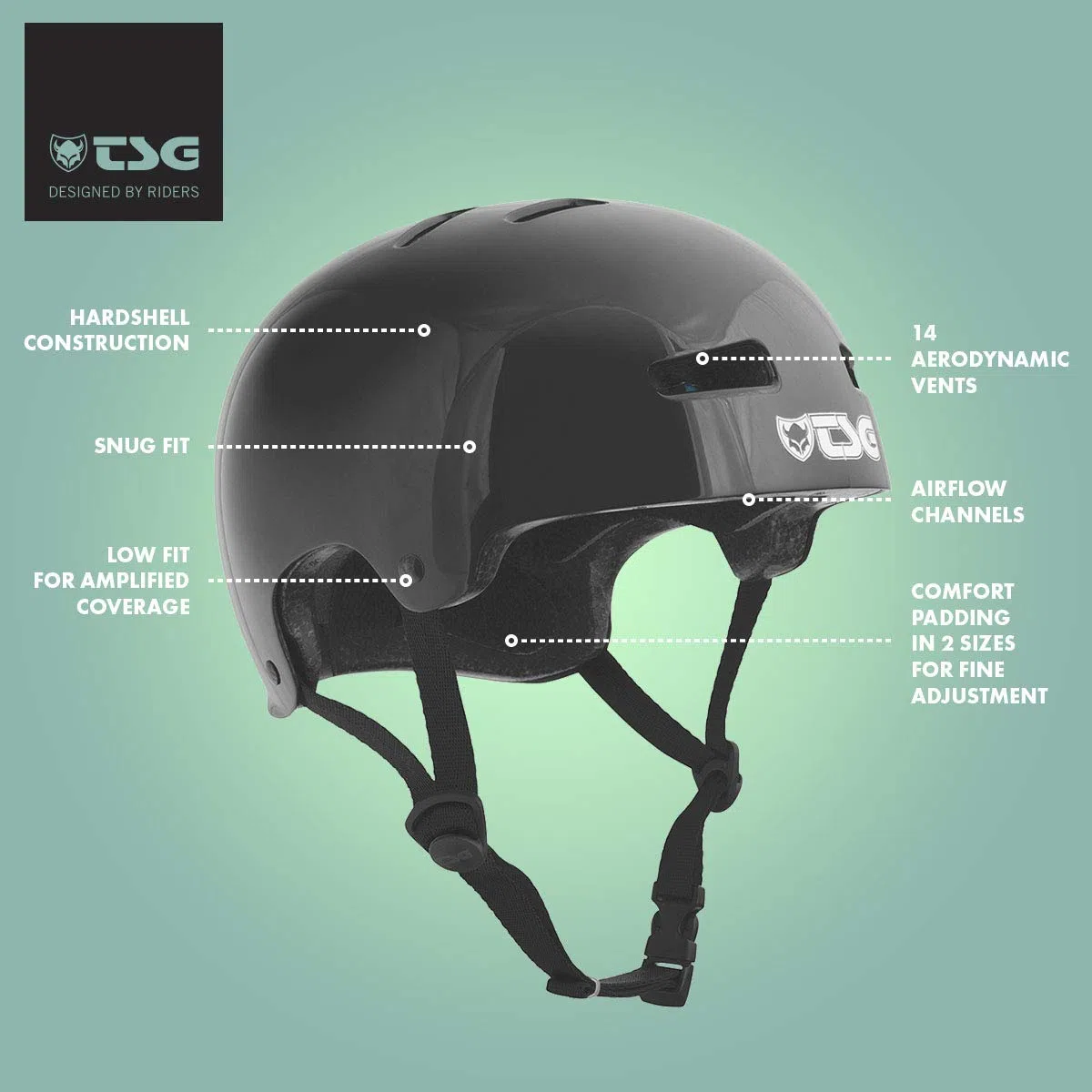 TSG Kask dziecięcy Evolution Kids Solid Color