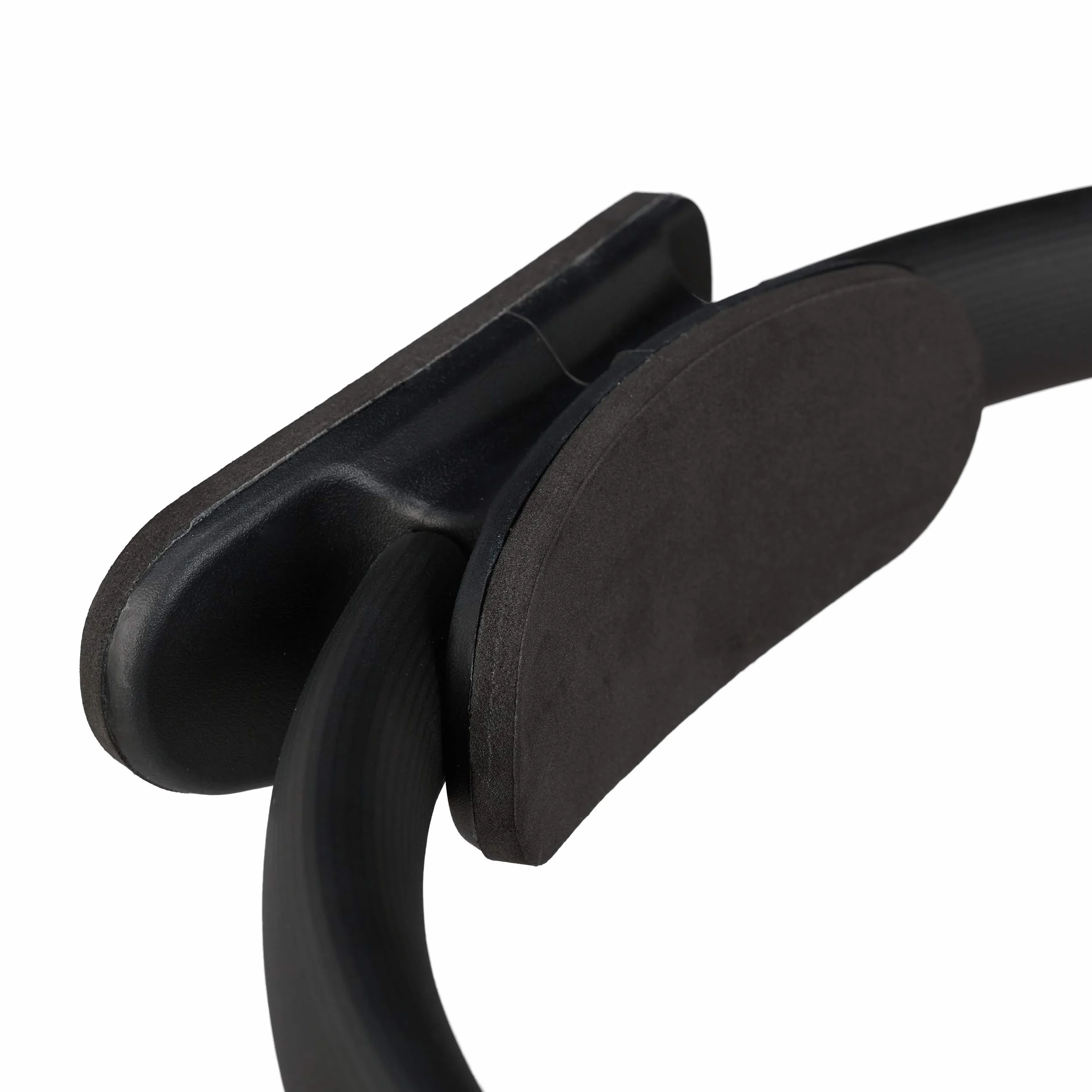 Kółko do Pilates Giętka Obręcz Włókno Szklane Pianka 37 cm Czarna
