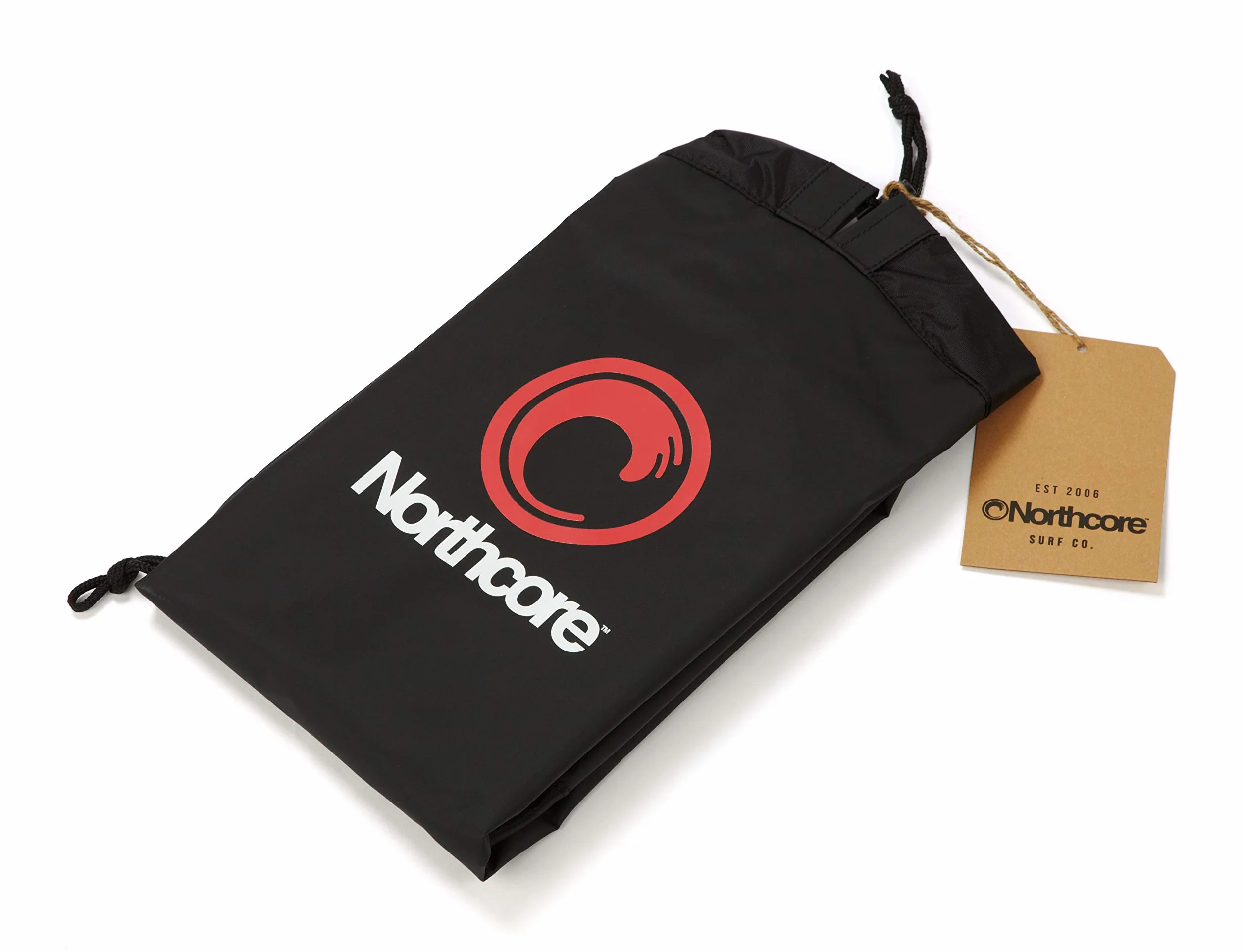 Northcore Akcesoria do surfingu i sportów wodnych – mata C – mata do przewijania, czarna, wodoodporna, odporna na natrysk