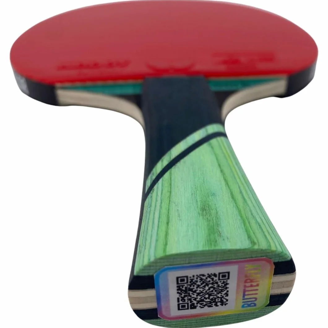 Butterfly® Dimitrij Ovtcharov Gold rakieta do tenisa stołowego, nowa technologia EVA, certyfikowana przez ITTF wykładzina Addoy z gąbką 1,5 mm, dla doświadczonych graczy