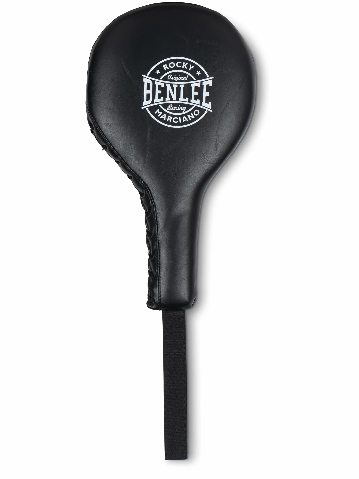 Benlee Rocky Marciano Unisex – sztuczna skóra Hook & Jab Pads, czarna, jeden rozmiar