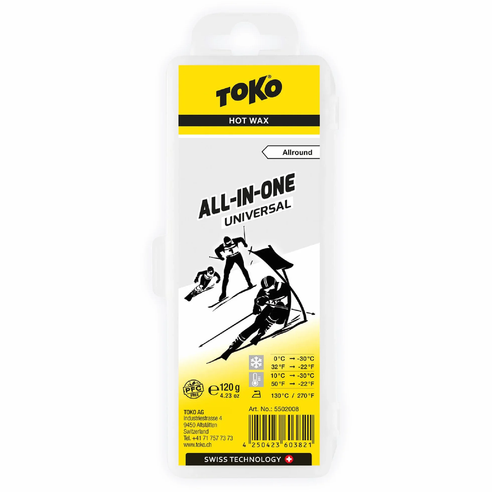 TOKO ALL IN ONE 120g Wachs