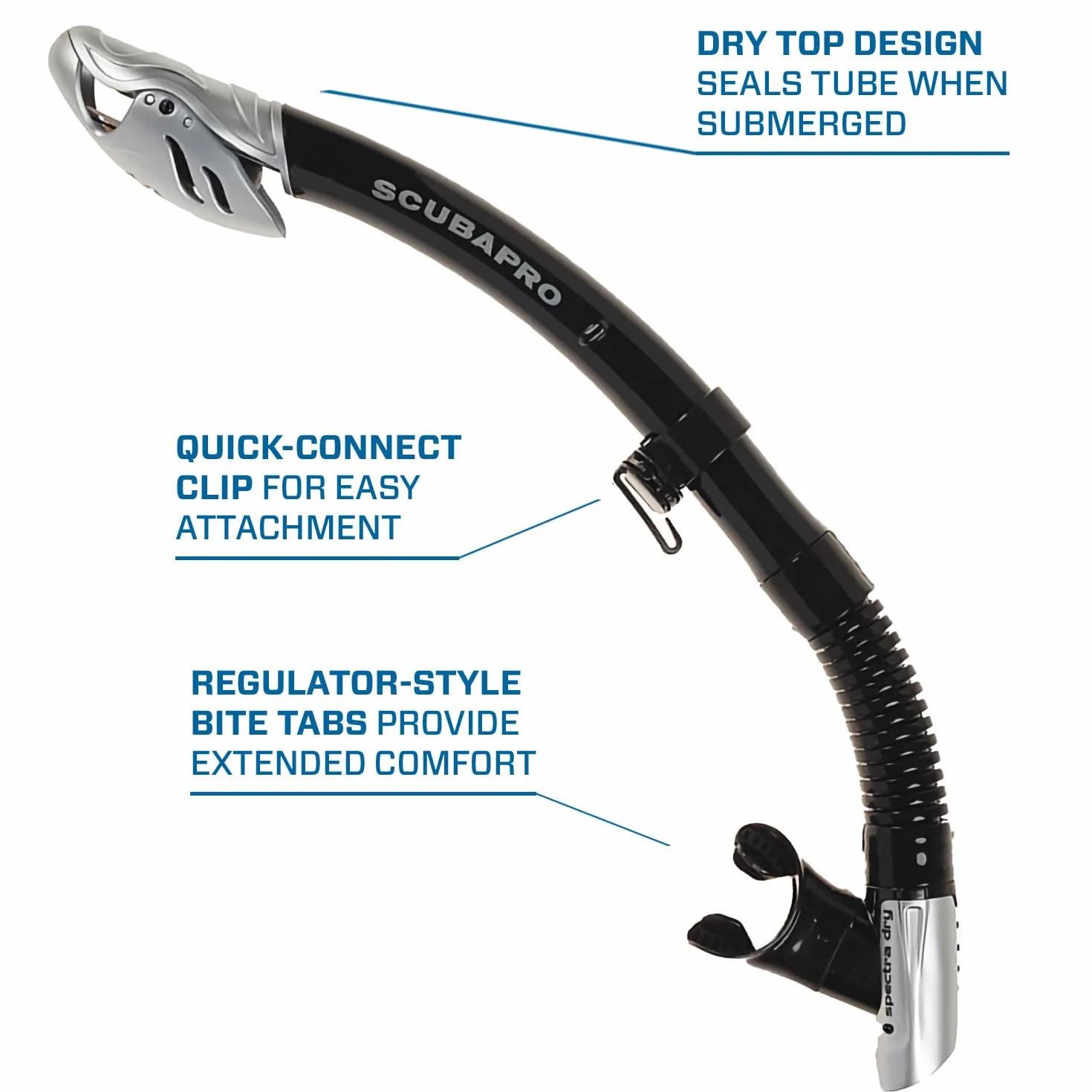 SCUBAPRO Tuba Spectra Dry