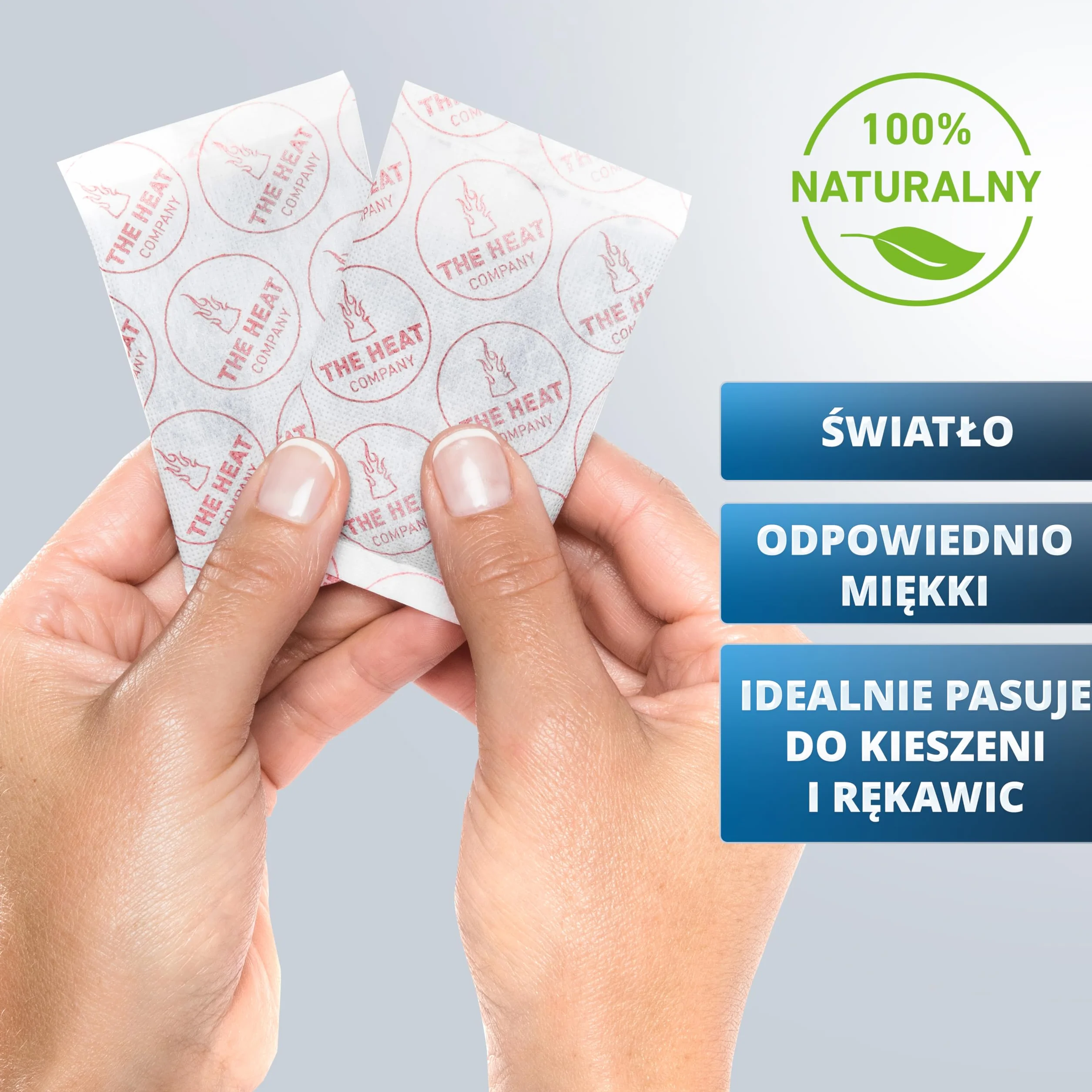 THE HEAT COMPANY Ogrzewacze do dłoni – 10 lub 40 par – bardzo ciepłe – ogrzewacze do kieszeni – ogrzewacze palców – 12 godzin ciepłe dłonie – aktywowane powietrzem