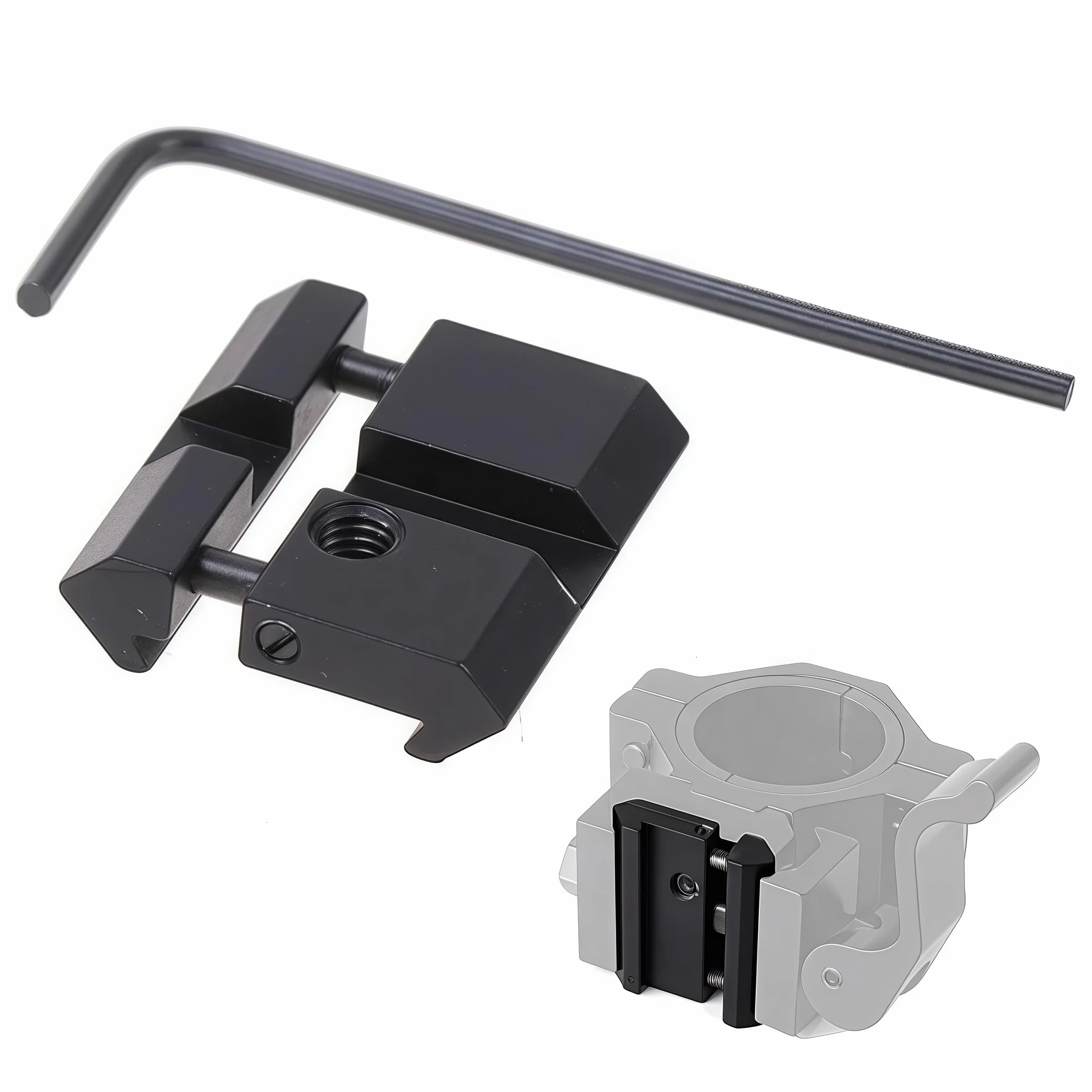 ACEXIER Adapter Szyny Naciskowej Magazyn Ogon Weaver Picatinny 11-22mm Aluminiowy