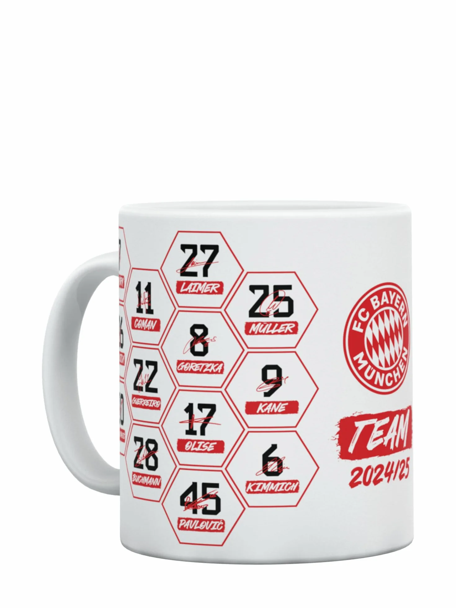 FC Bayern München | Kubek Signature 2024-25 | wielokolorowy