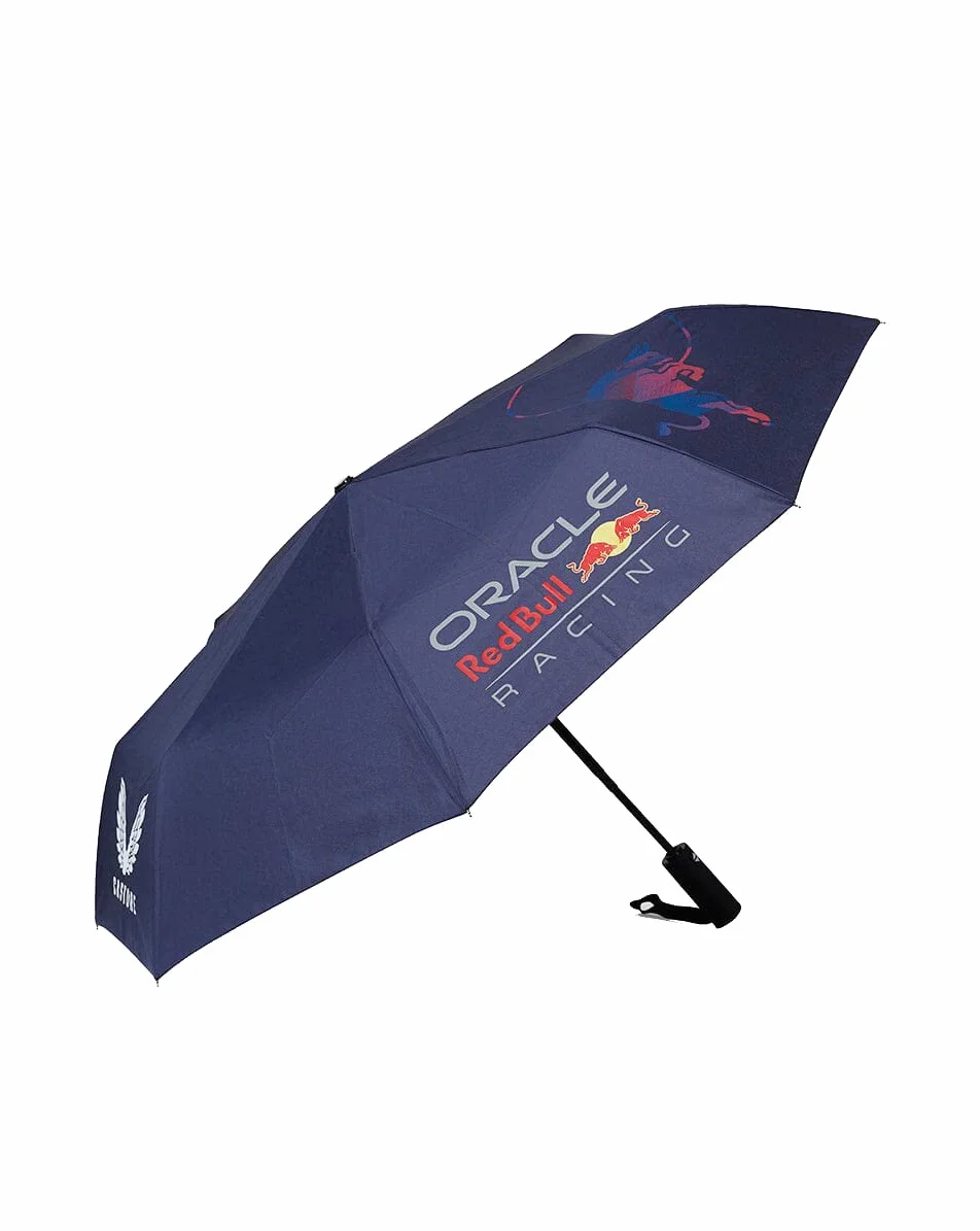 Castore Red Bull Racing Formula One Team - Oficjalny produkt Formuły 1 2023 - Replika drużyny kompaktowy parasol - nocne niebo, granatowy, M