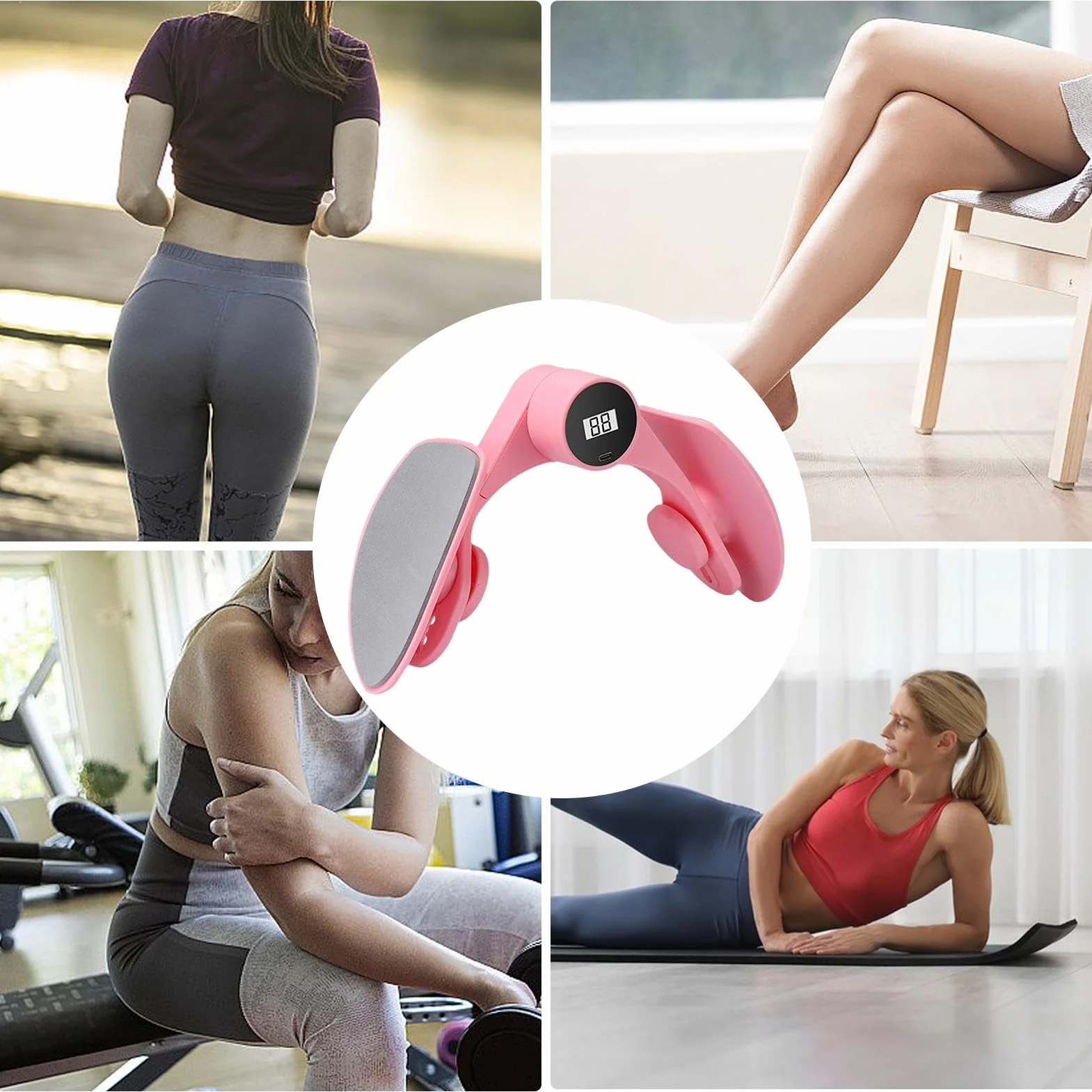 Poporodowe urządzenie do naprawy mięśni, narzędzie do fitnessu na piętrze z peelvic, trening glute ćwiczenia, odchudzanie kegla urządzenie, trener mięśni piętrowych elvic, sprzęt do ćwiczeń Kegla dla