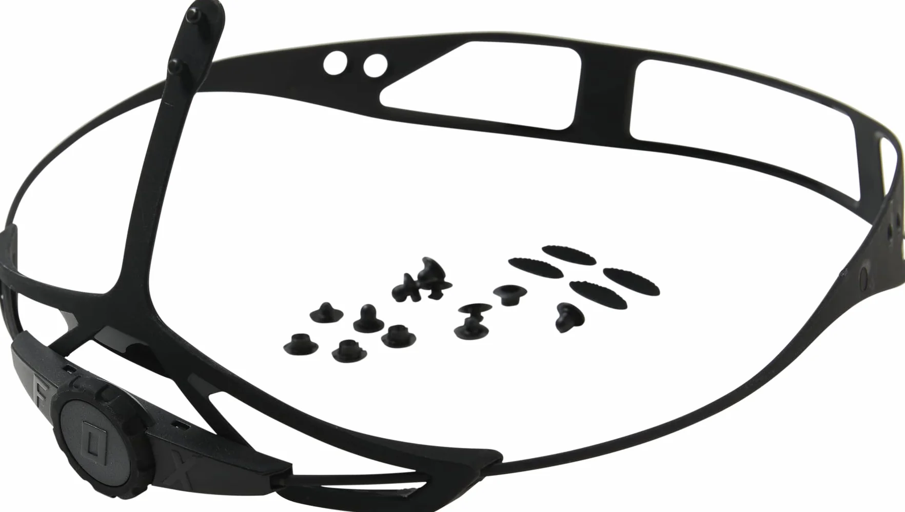 Fox Racing Mens SPEEDFRAME Retention System,Black,Medium