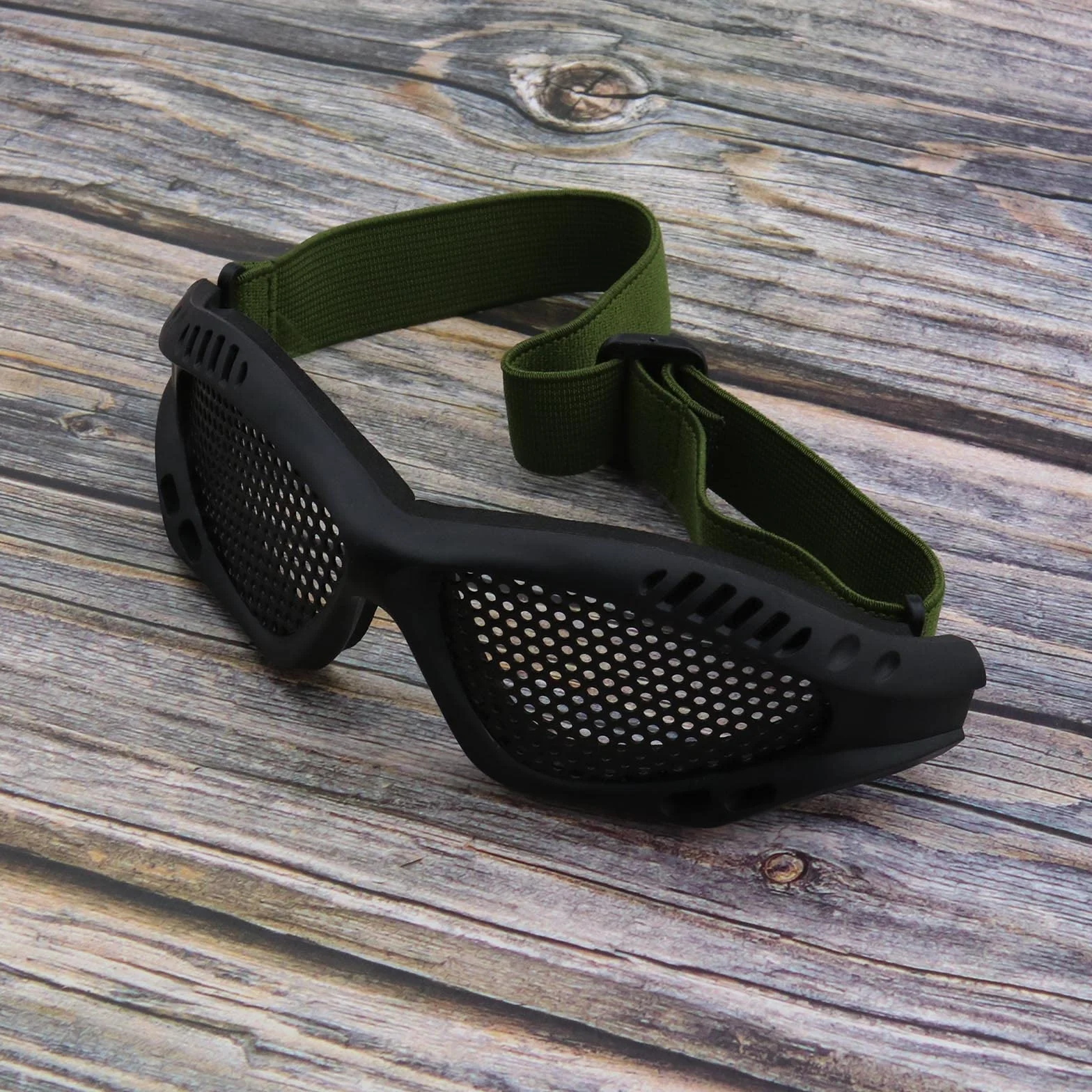 Create idea Strzelanie taktyczne gogle do airsoftu myśliwskiego piasek metalowa siatka ochrona oczu okulary