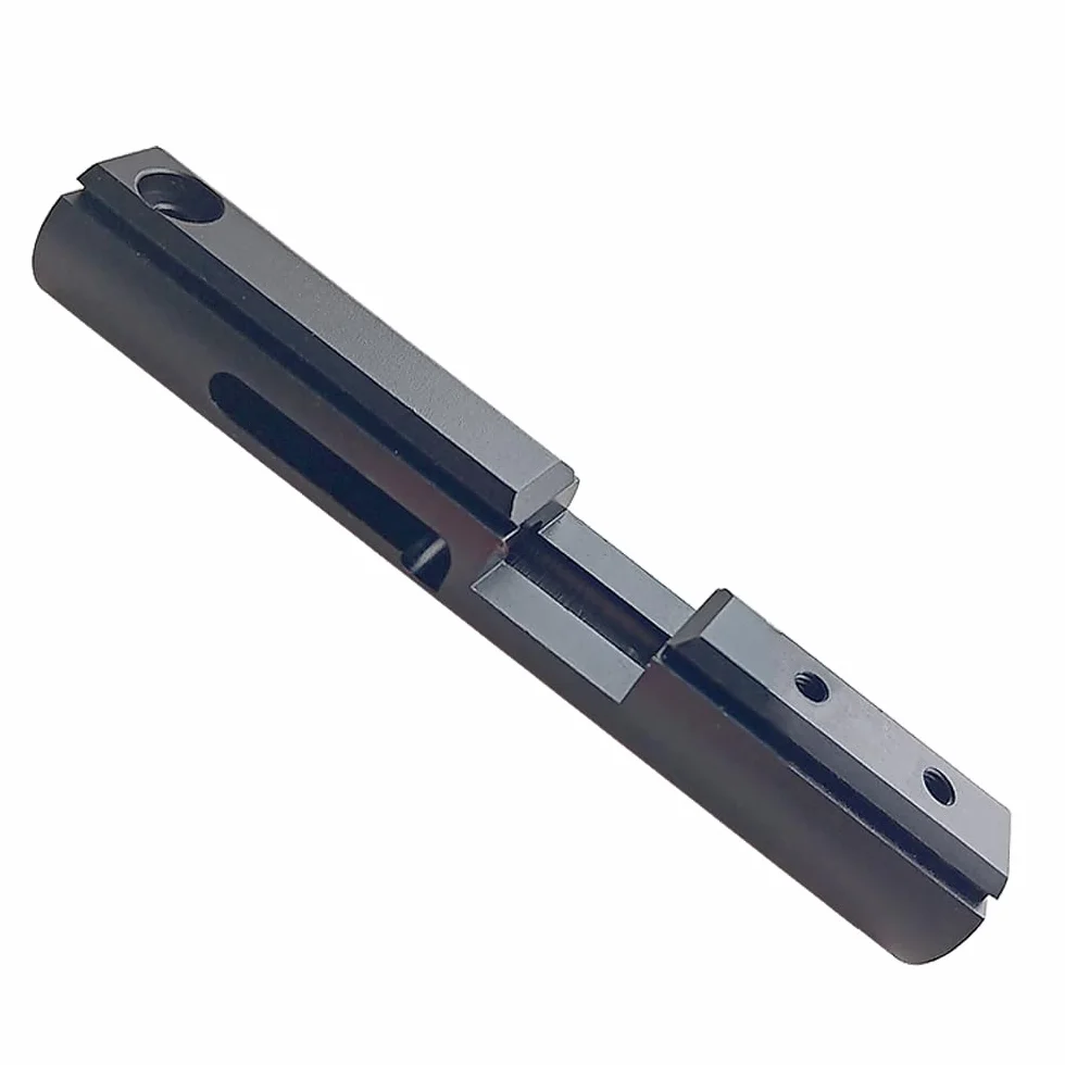 Krótki czarny rowek jaskółczy ogon ze stopu aluminium do pistoletów pompowanych CO2 Crosman 1377 1322 2240 2250 2260