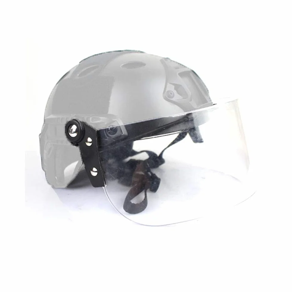 Taktyczne Gogle Riot Maska Daszek FAST Kask Paintball Airsoft